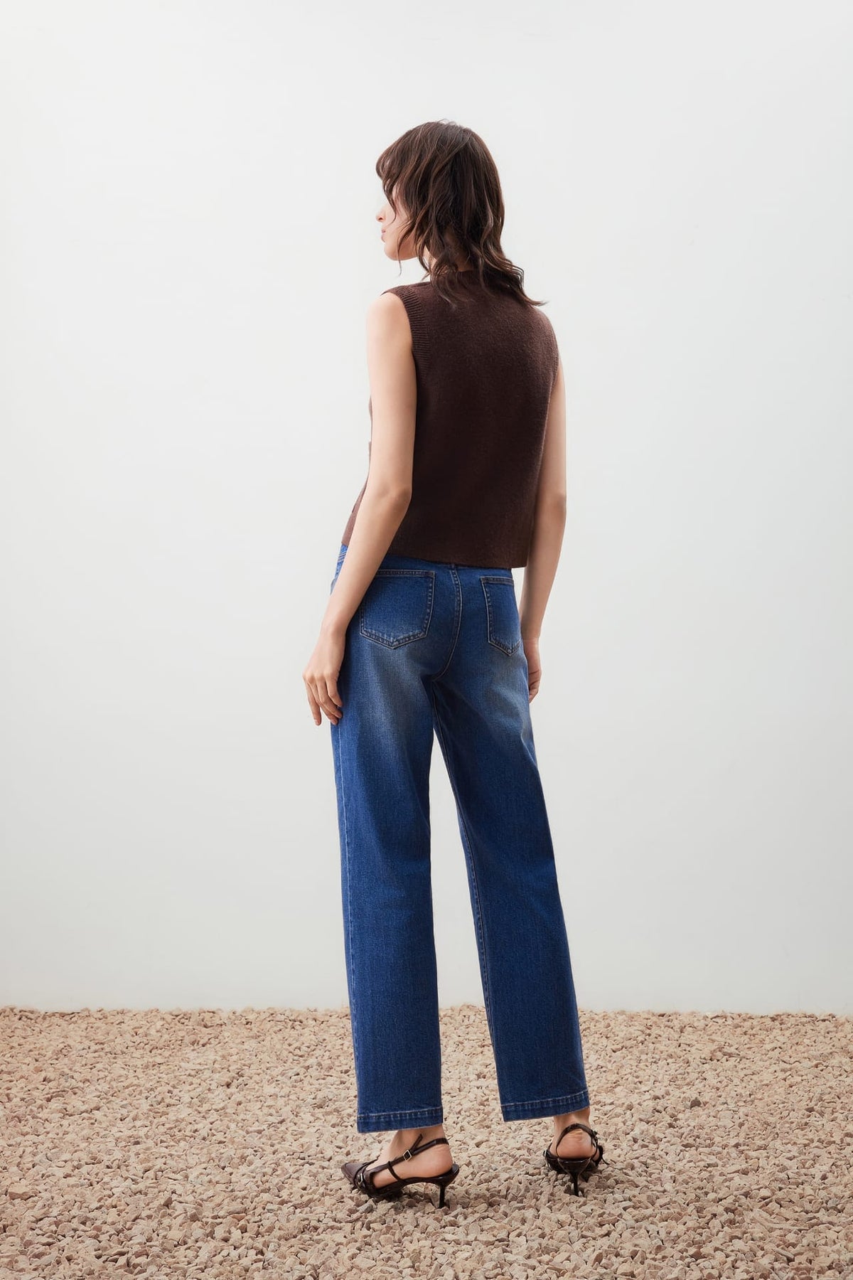 G2000 - Cardigans - Pocket Detail Sweater Vest