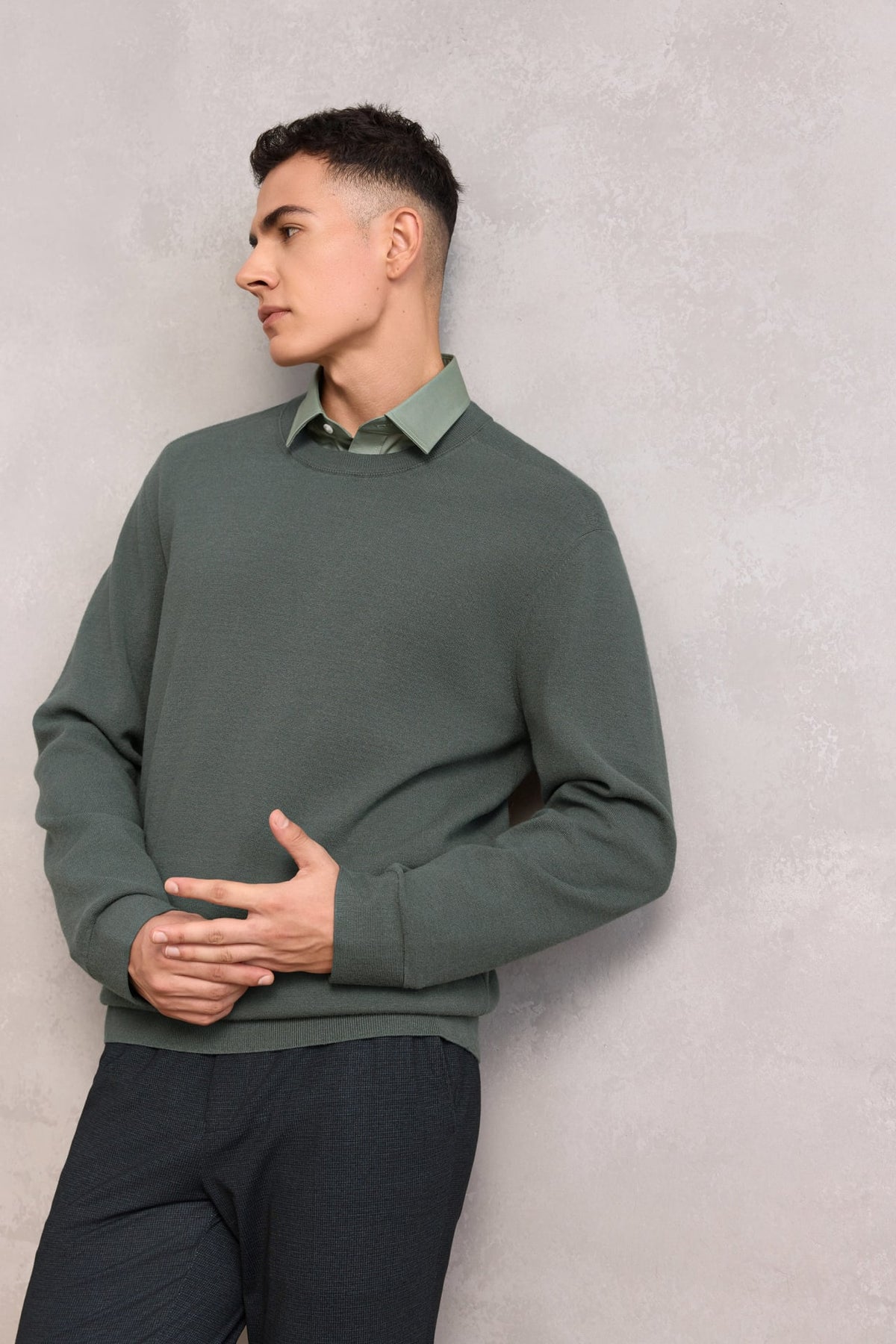 G2000 - Shirts - Plain Dobby Smart Fit Friday Shirt