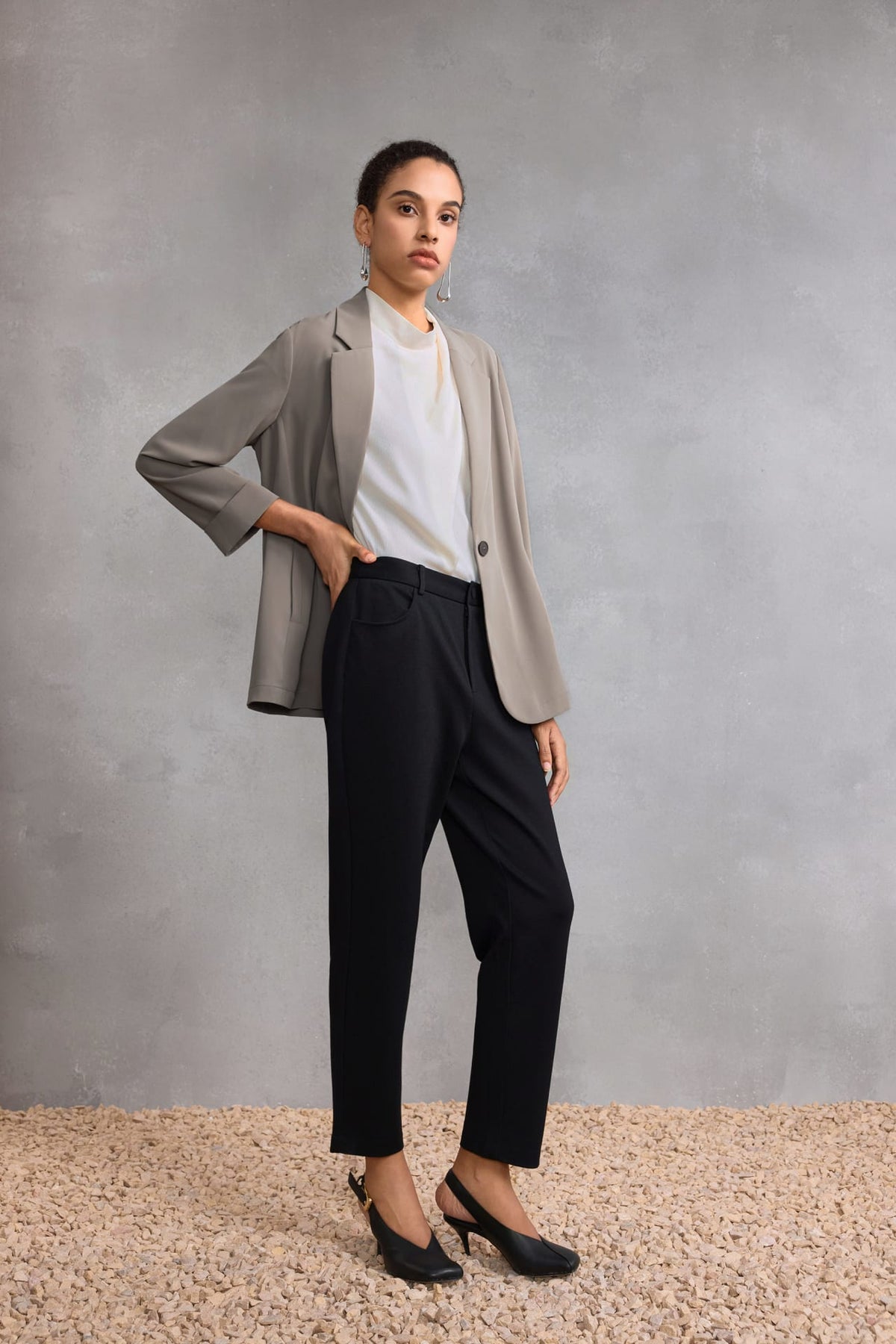 G2000 Suits Lightweight Twill Relaxed Fit Casual Blazer Pale Olive Relaxed