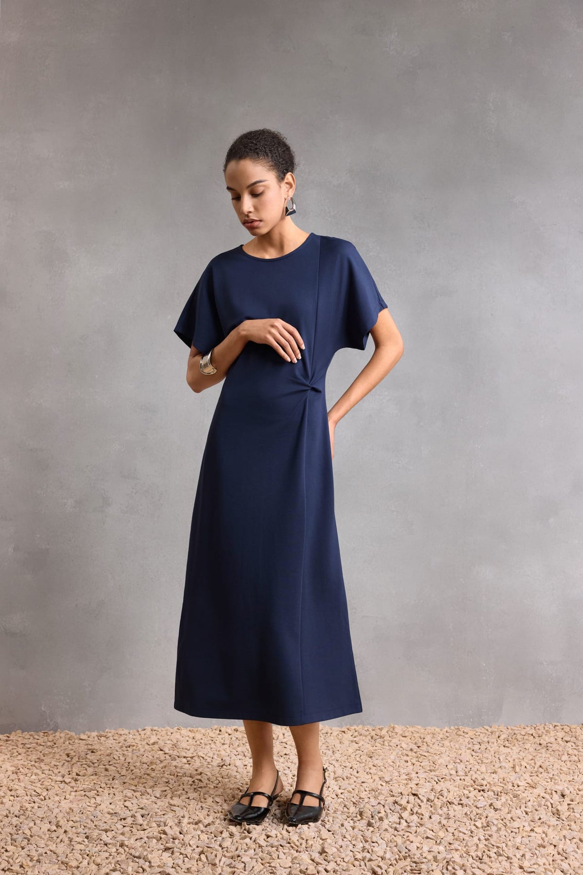 G2000 - Dresses - Twist Front Knit Maxi Dress