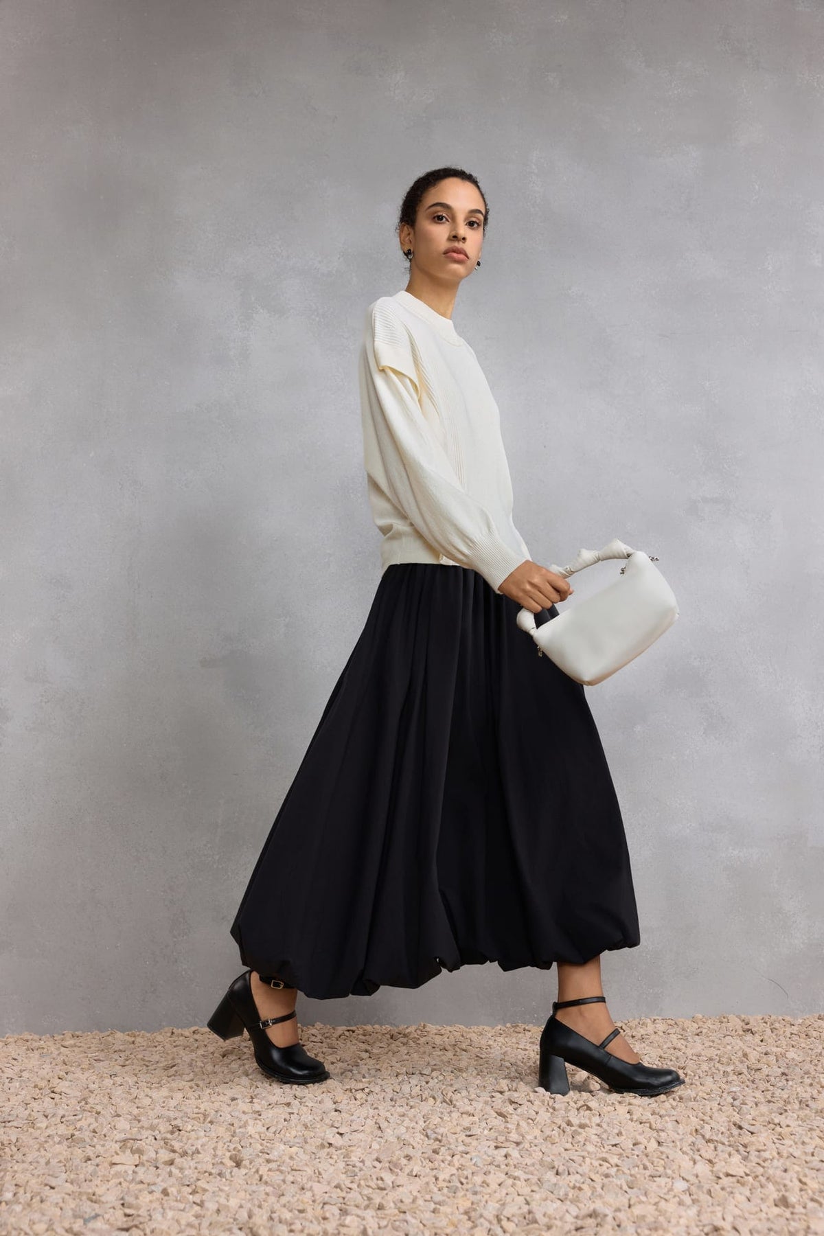 G2000 - Skirts - Cotton Poplin Balloon Skirt