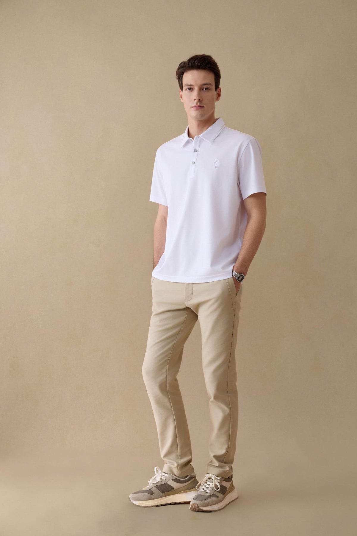 G2000 Polos Mercerized Cotton Pique Smart Fit Polo with Logo