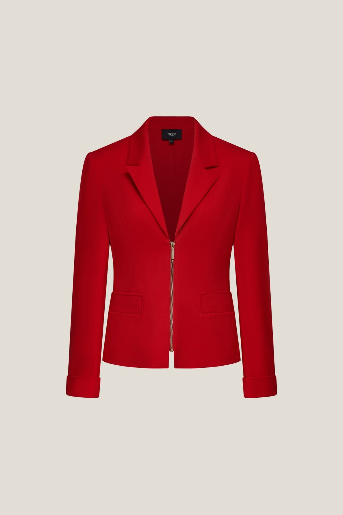 G2000 Suits Interlock Zipper Casual Blazer Rosso Regular