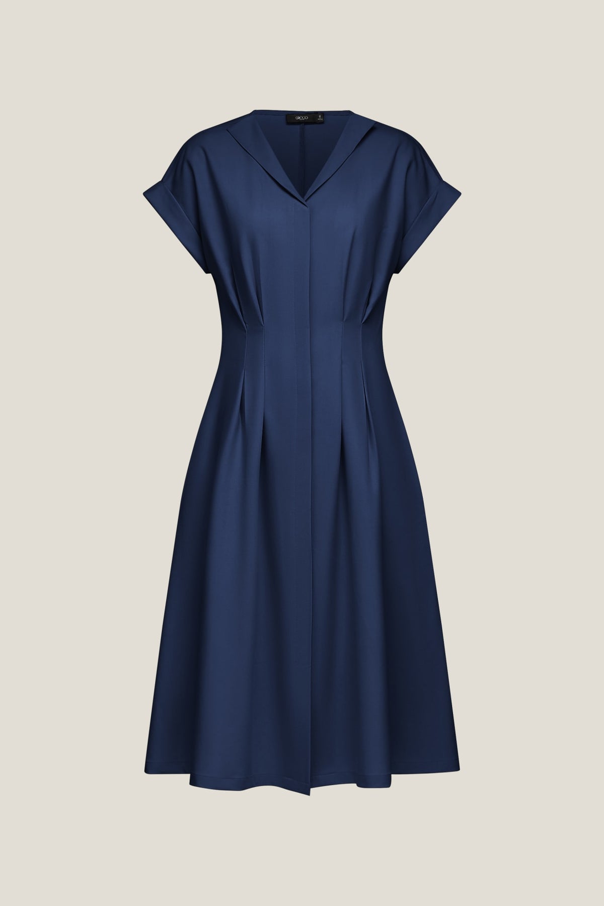 G2000 Dresses Pleated Waist Shirt Maxi Dress Dark Navy Regular