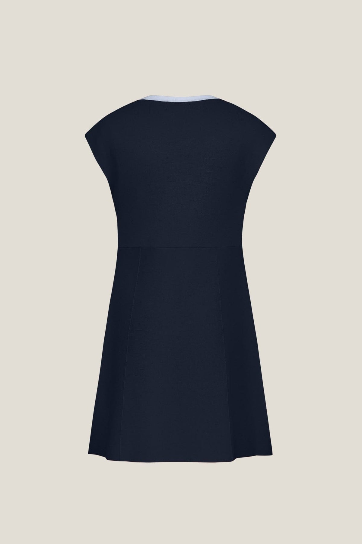 G2000 - Dresses - V-Neck Tipped Knit Dress