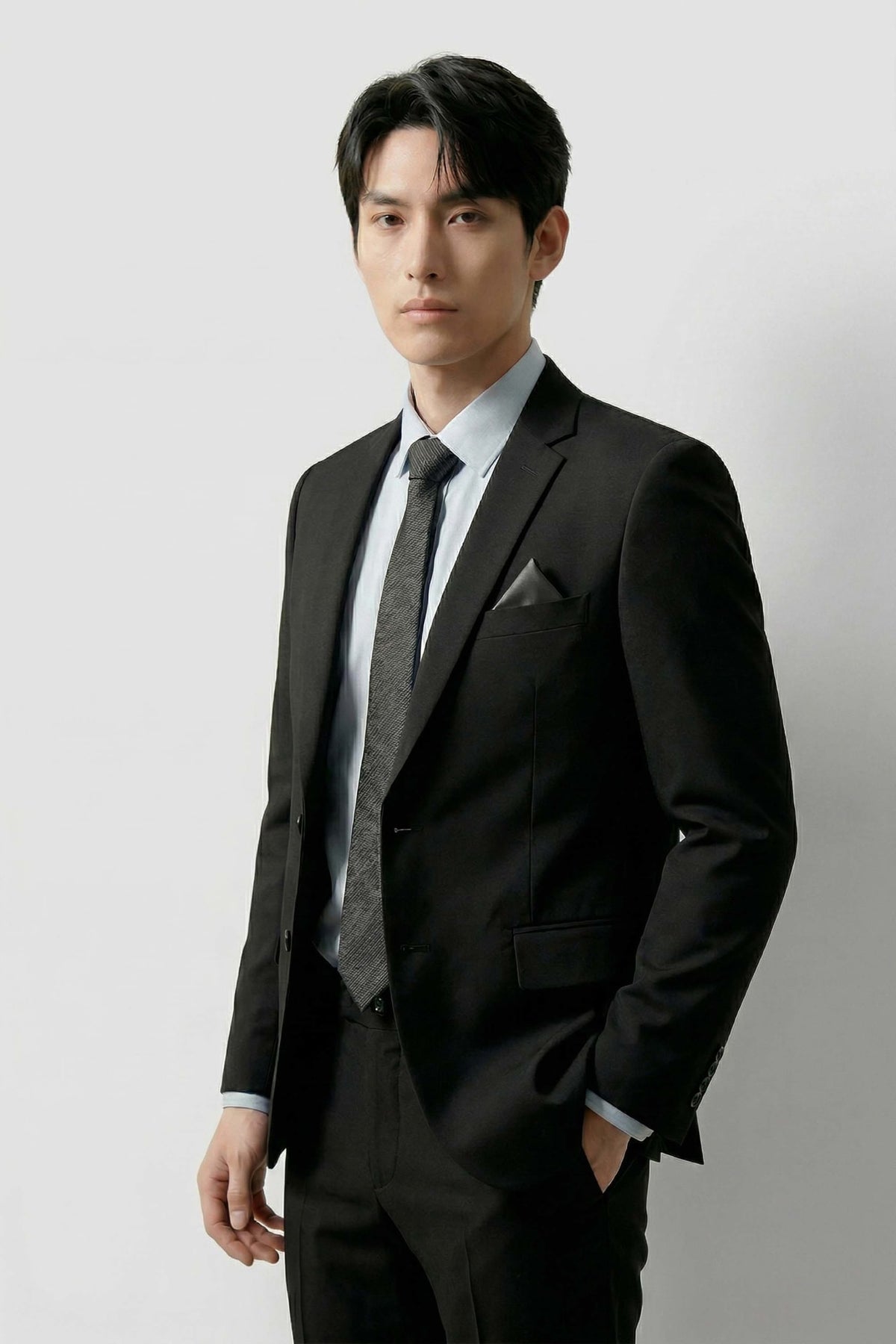 G2000 - Suits - Machine Washable Poly Twill Smart Fit Suit Blazer - Smart - Anthracite