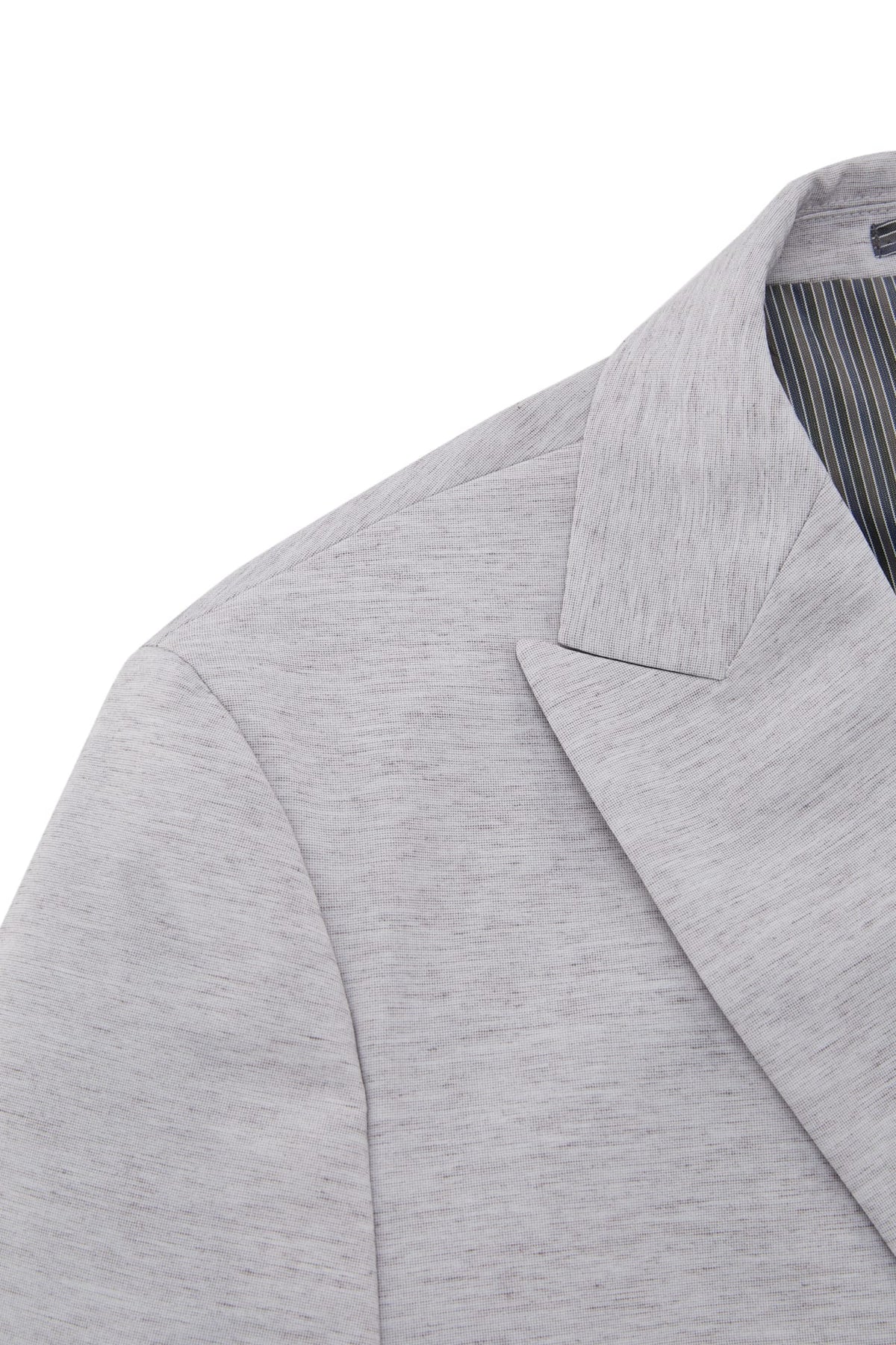 G2000 Suits Multi-Way Stretch Linen Lyocell Blend Plain Weave Slim Fit Suit Blazer
