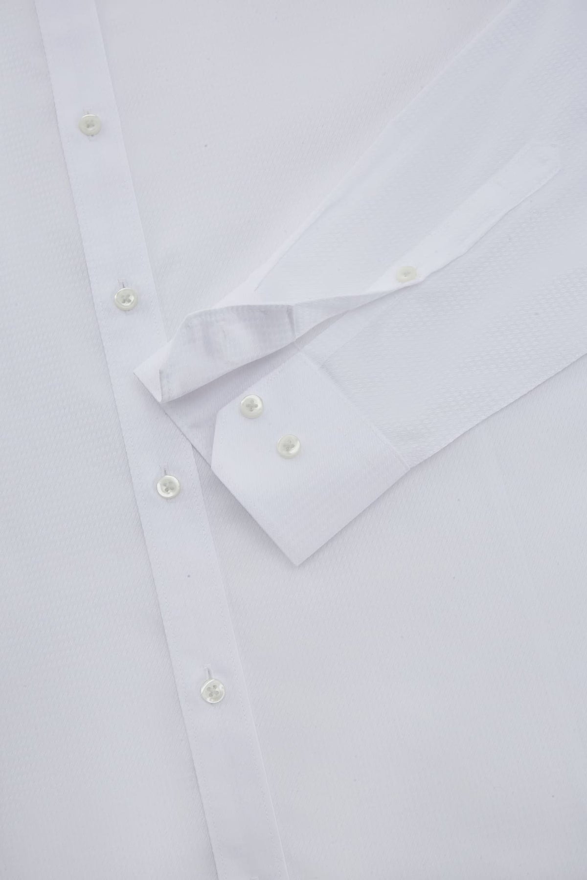 G2000 - Shirts - Non-Iron Premium Cotton Textured Smart Fit Long Sleeve Shirt