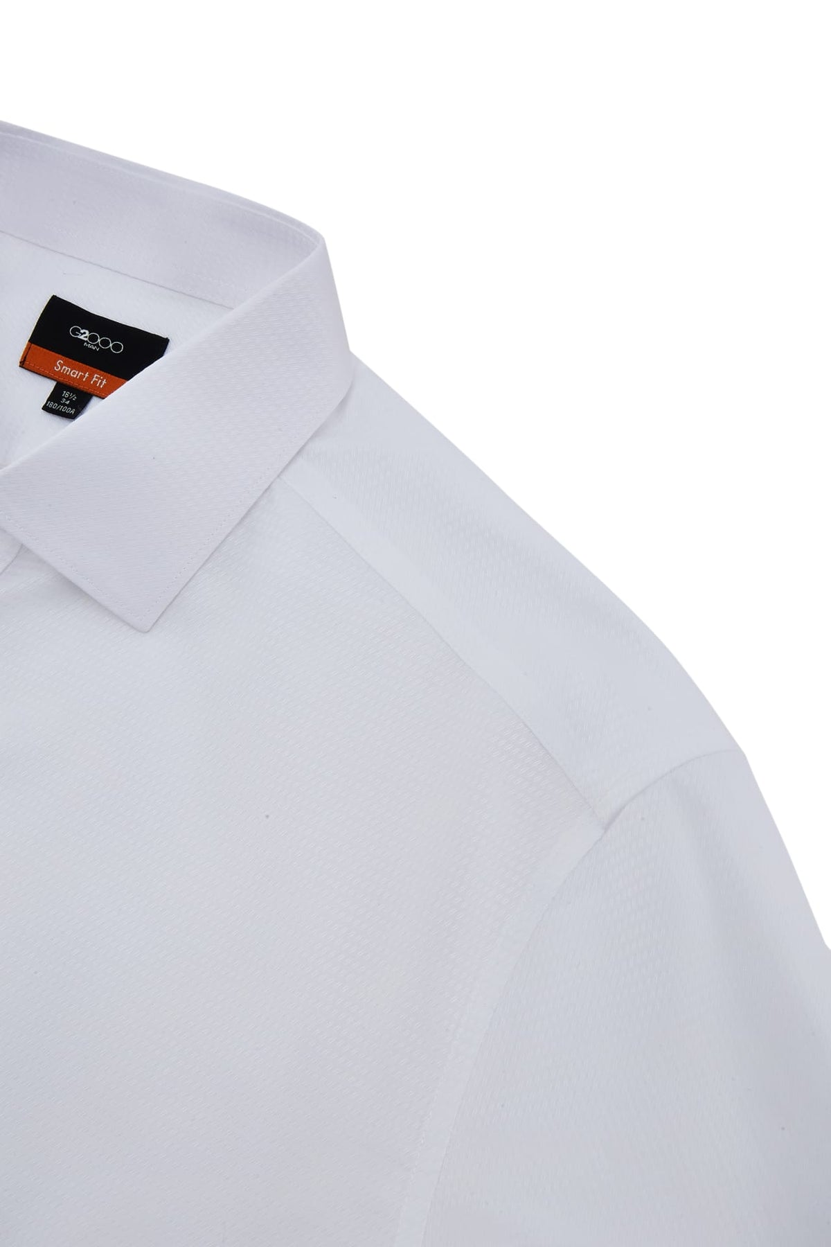 G2000 - Shirts - Non-Iron Premium Cotton Textured Smart Fit Long Sleeve Shirt