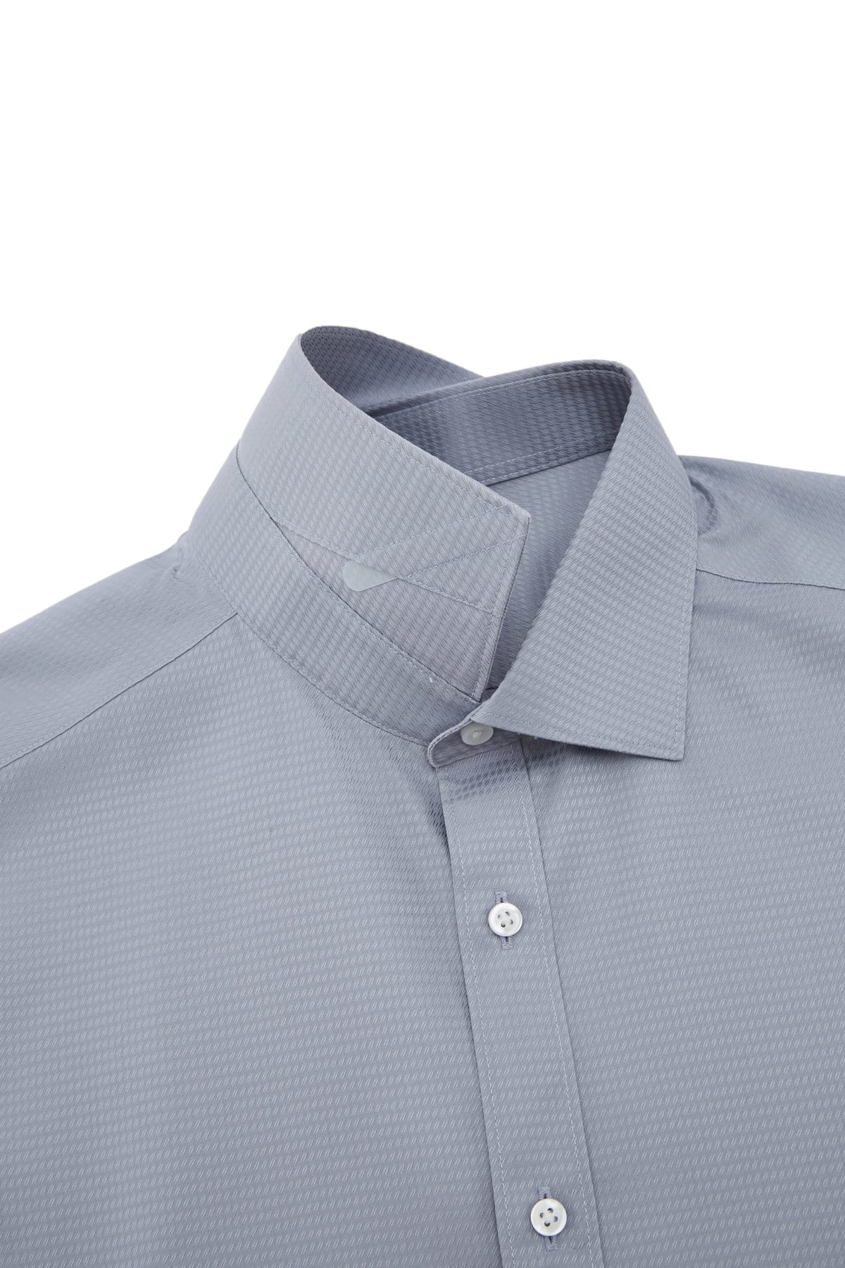 G2000 - Shirts - Non-Iron Premium Cotton Textured Smart Fit Long Sleeve Shirt