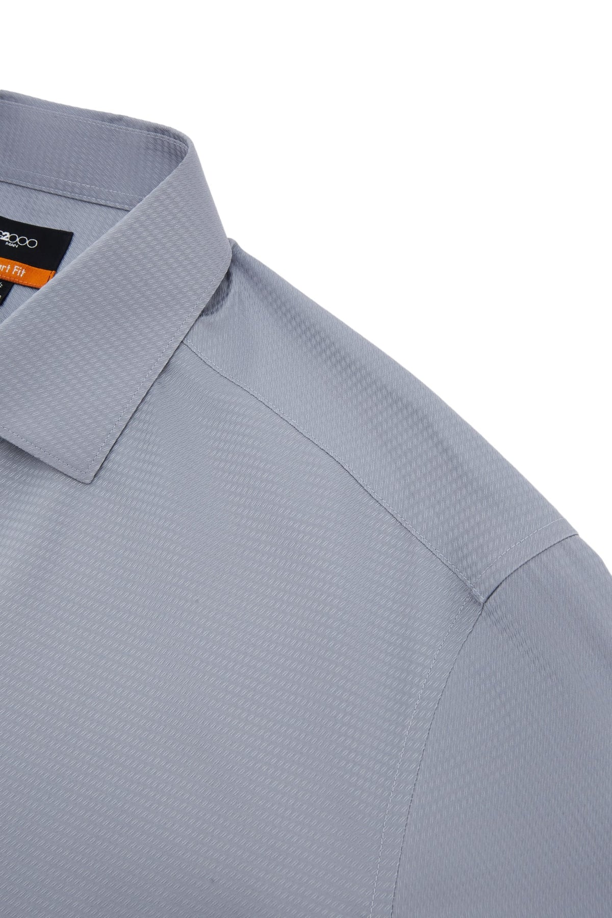 G2000 - Shirts - Non-Iron Premium Cotton Textured Smart Fit Long Sleeve Shirt