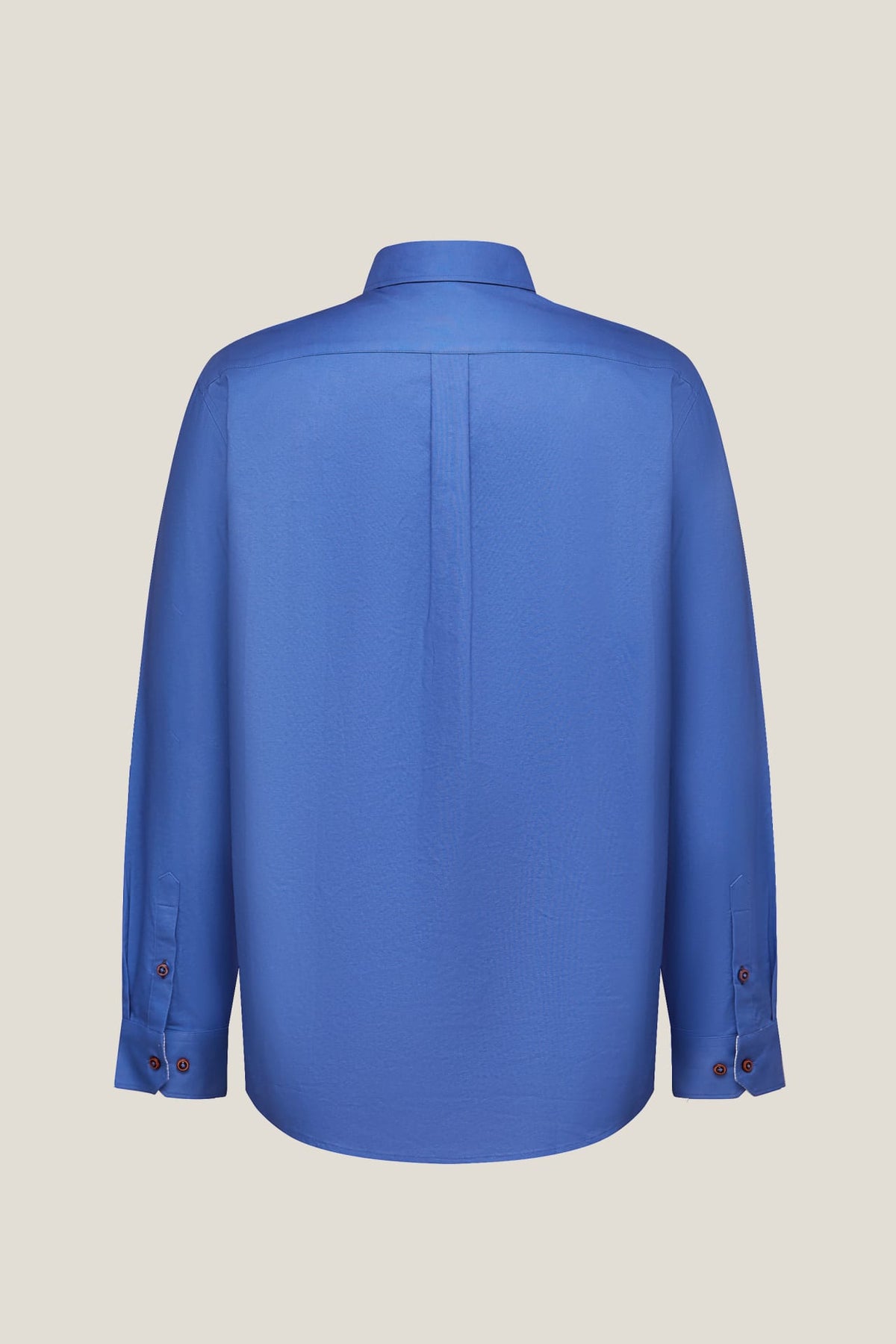G2000 - Shirts - Wrinkle Free Cotton Oxford Relax Fit Long Sleeve Casual Shirt With Logo
