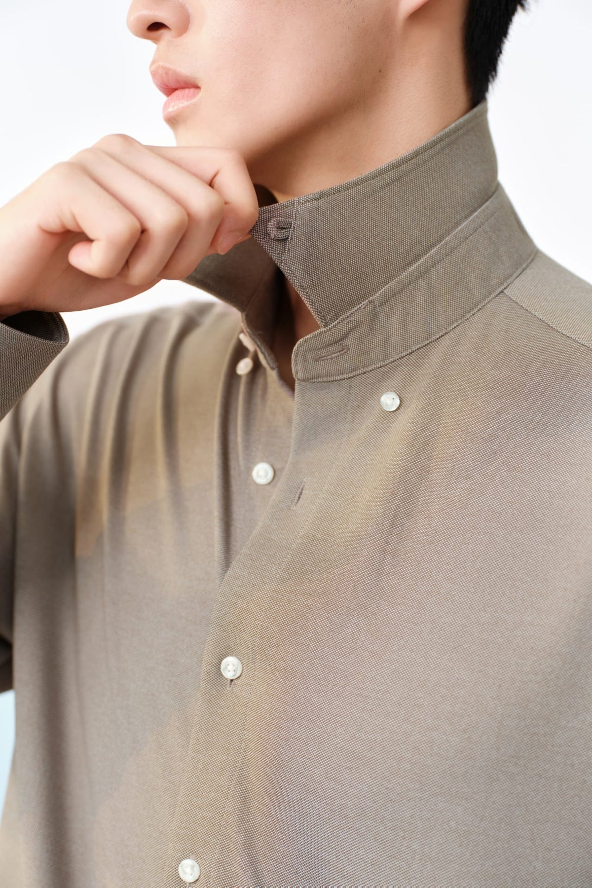 G2000 - Shirts - Easy Iron Cotton Knit Smart Fit Long Sleeve Shirt