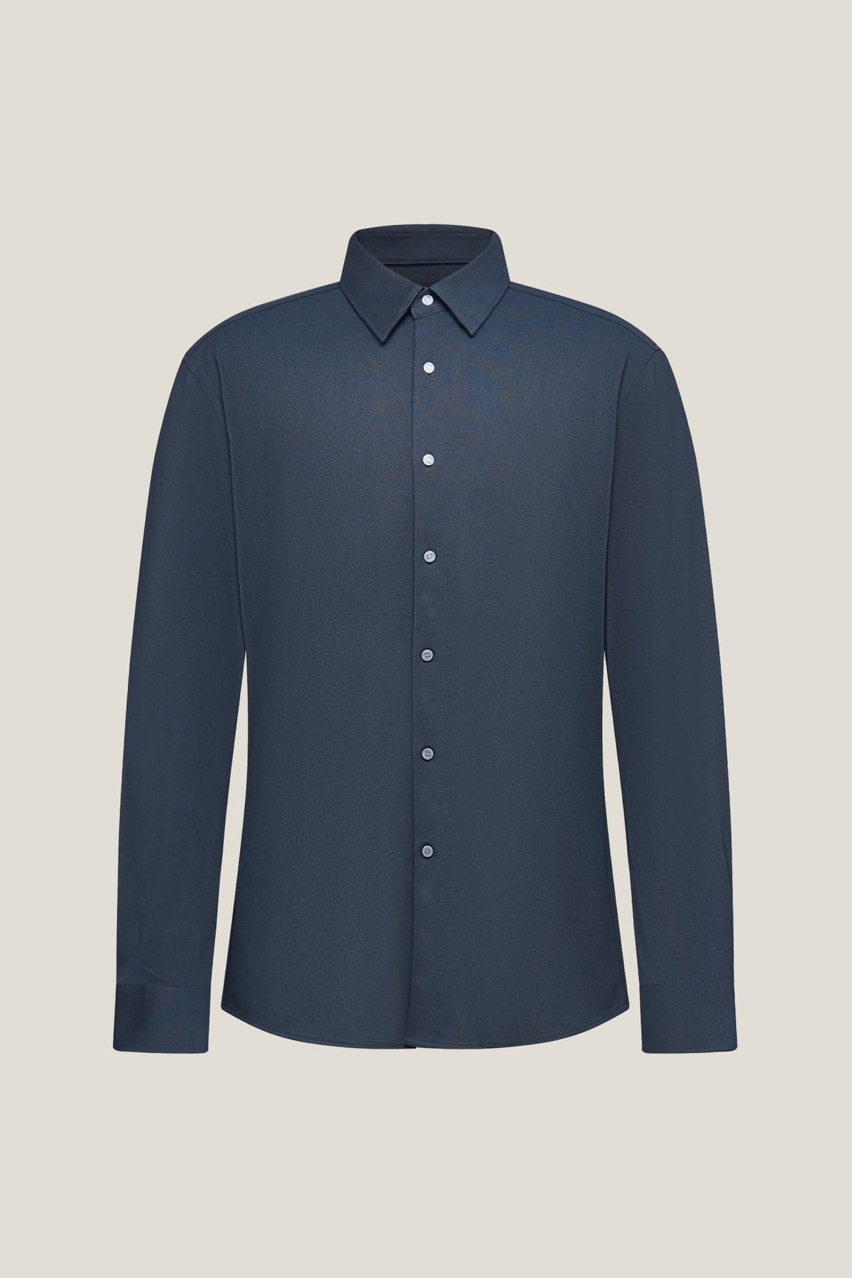 G2000 - Shirts - Easy Iron Cotton Knit Smart Fit Long Sleeve Shirt