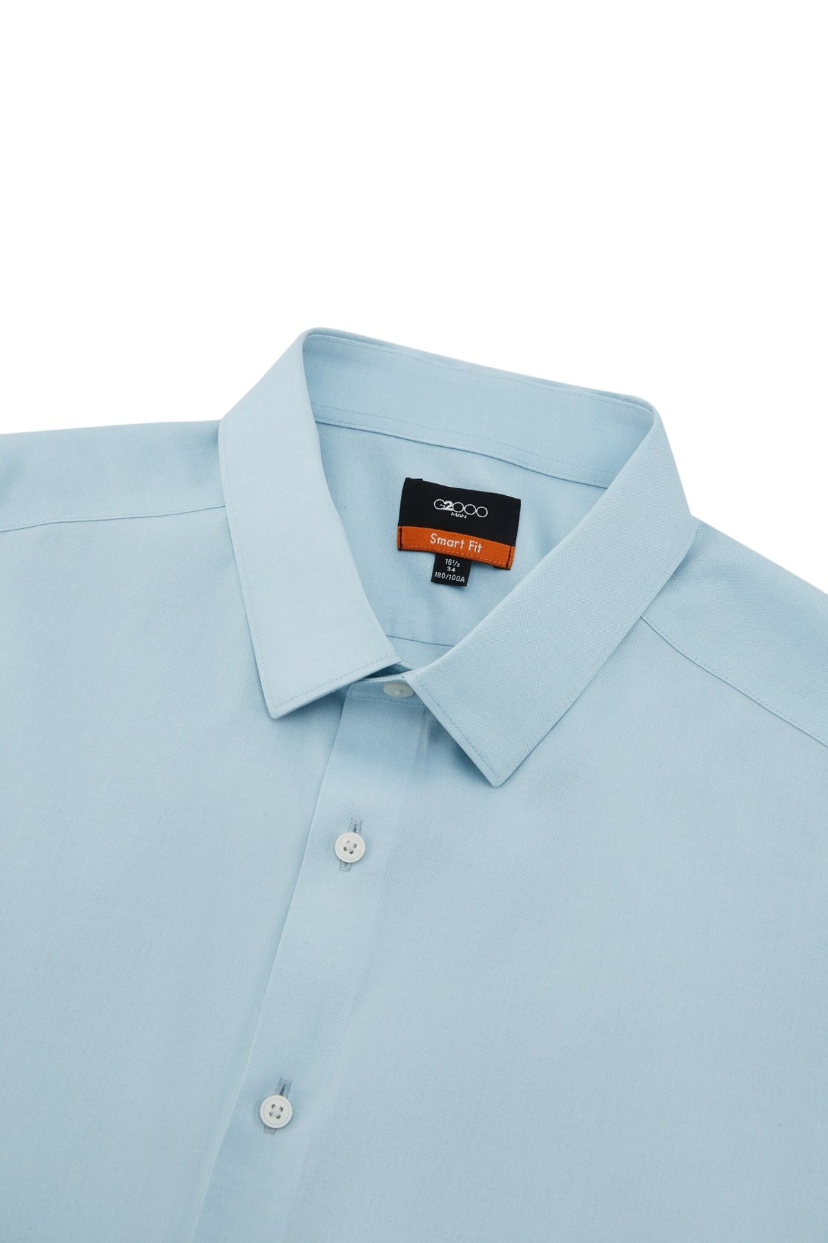 G2000 Shirts Non-Iron Cotton Oxford Smart Fit Long Sleeve Shirt