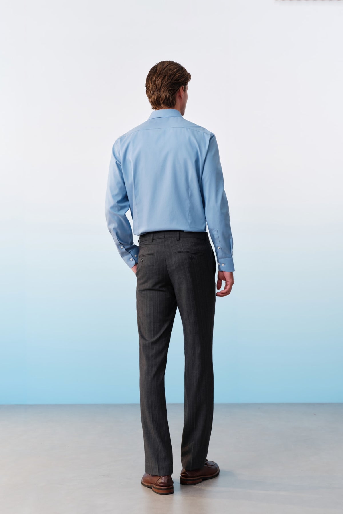 G2000 Shirts Non-Iron Cotton Oxford Smart Fit Long Sleeve Shirt