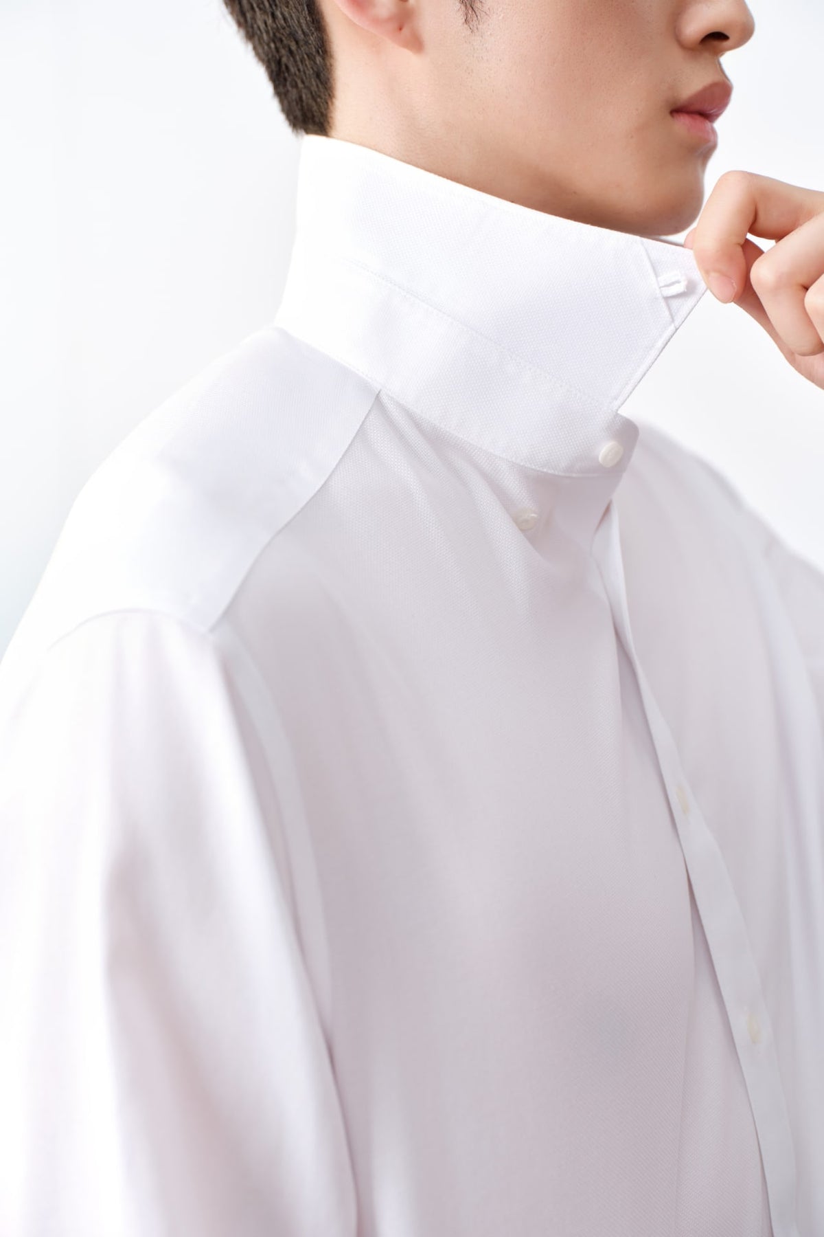 G2000 - Shirts - Non-Iron Cotton Dobby Textured Regular Fit Long Sleeve Shirt