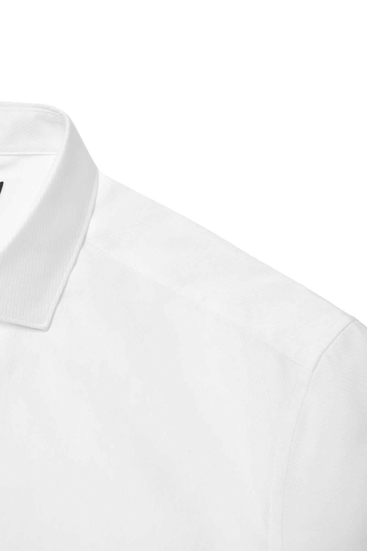Non-Iron Easy Care Cotton Blend Wide Twill Smart Fit Long Sleeve Shirt