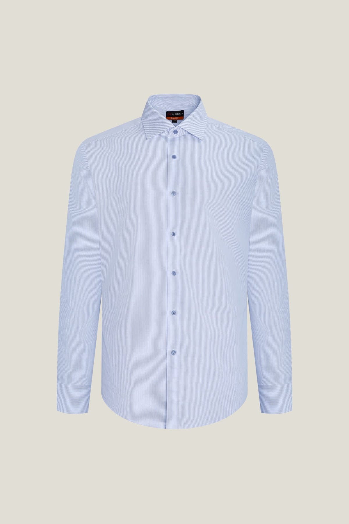 G2000 - Shirts - Non-Iron Easy Care Stripe Smart Fit Long Sleeve Shirt