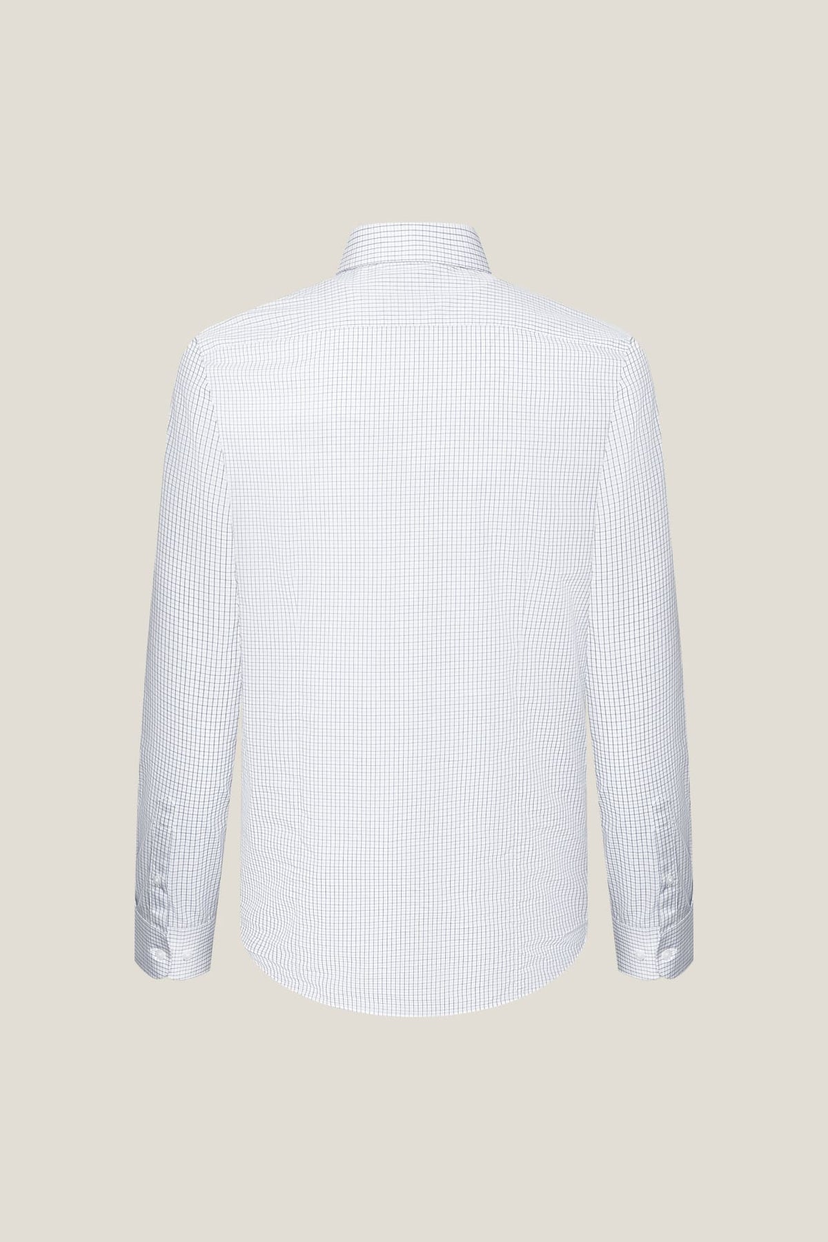 G2000 - Shirts - Non-Iron Easy Care Check Smart Fit Long Sleeve Shirt