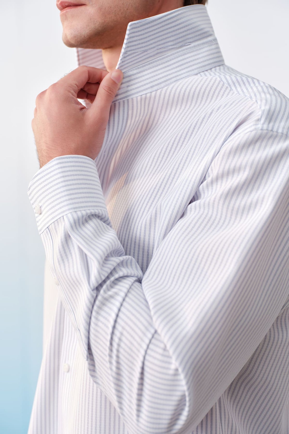 G2000 - Shirts - Non-Iron Dry Stripe Smart Fit Long Sleeve Shirt
