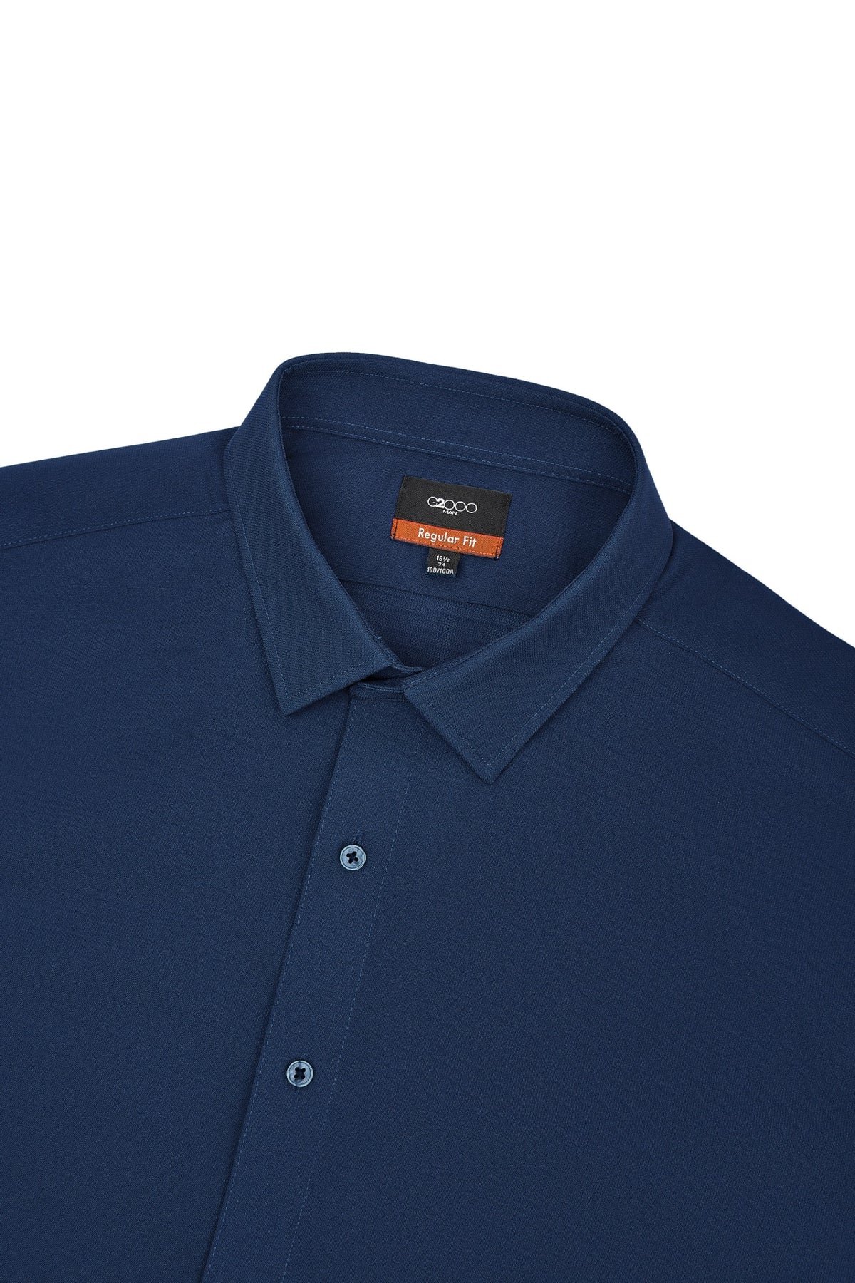 G2000 Shirts Non-Iron Dry Textured Smart Fit Long Sleeve Shirt