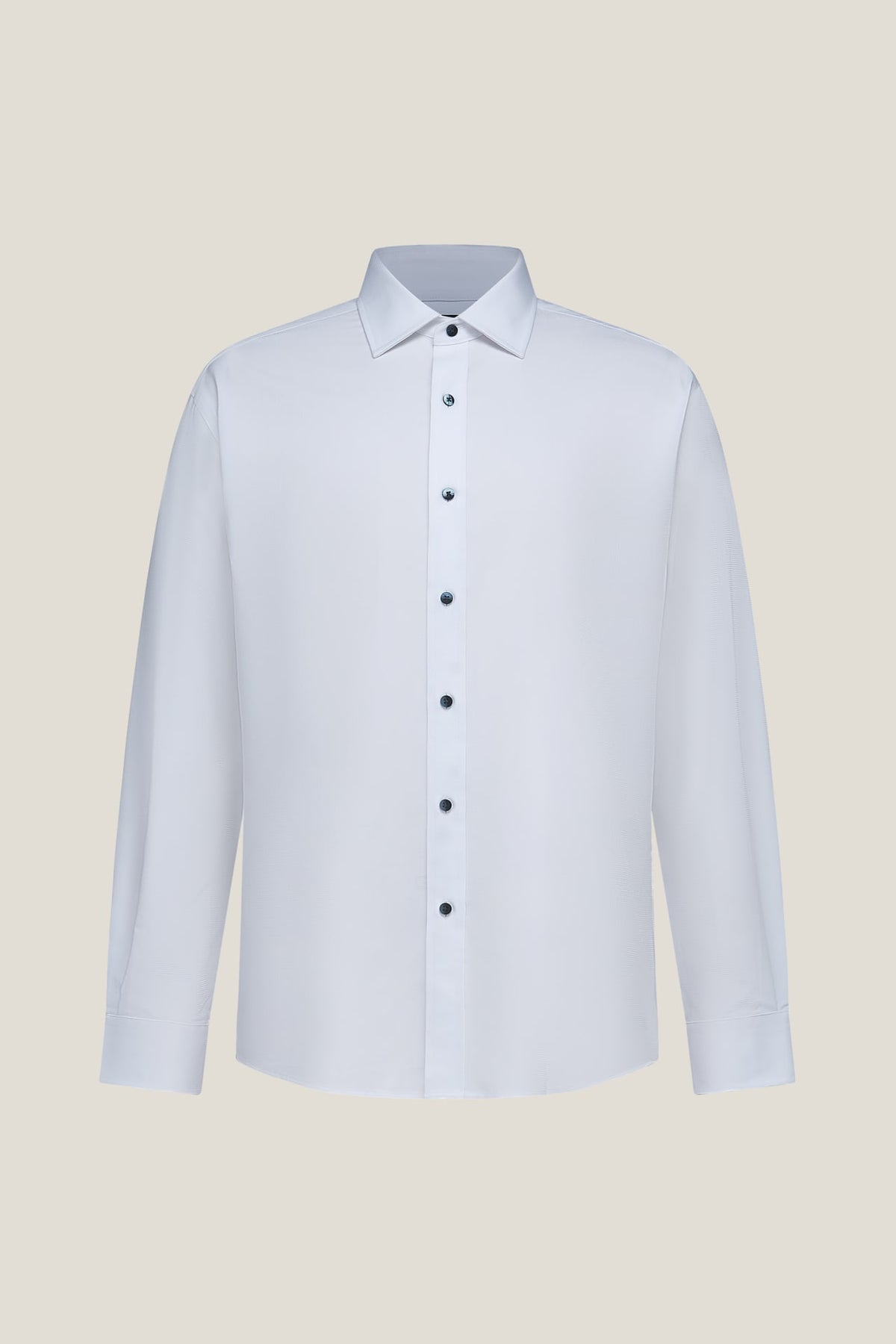 G2000 Shirts Non-Iron Cool Touch Stretch Textured Regular Fit Long Sleeve Shirt