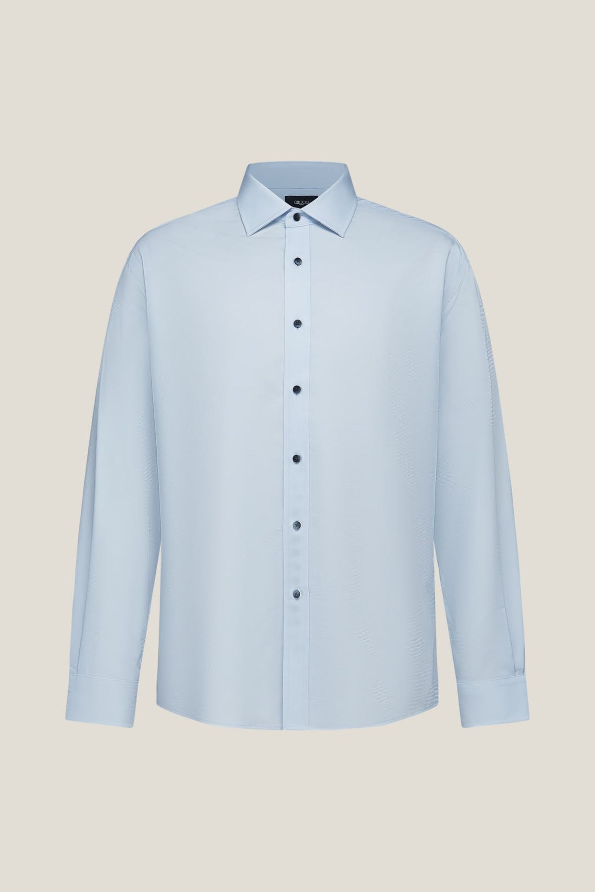 G2000 Shirts Non-Iron Cool Touch Stretch Textured Regular Fit Long Sleeve Shirt