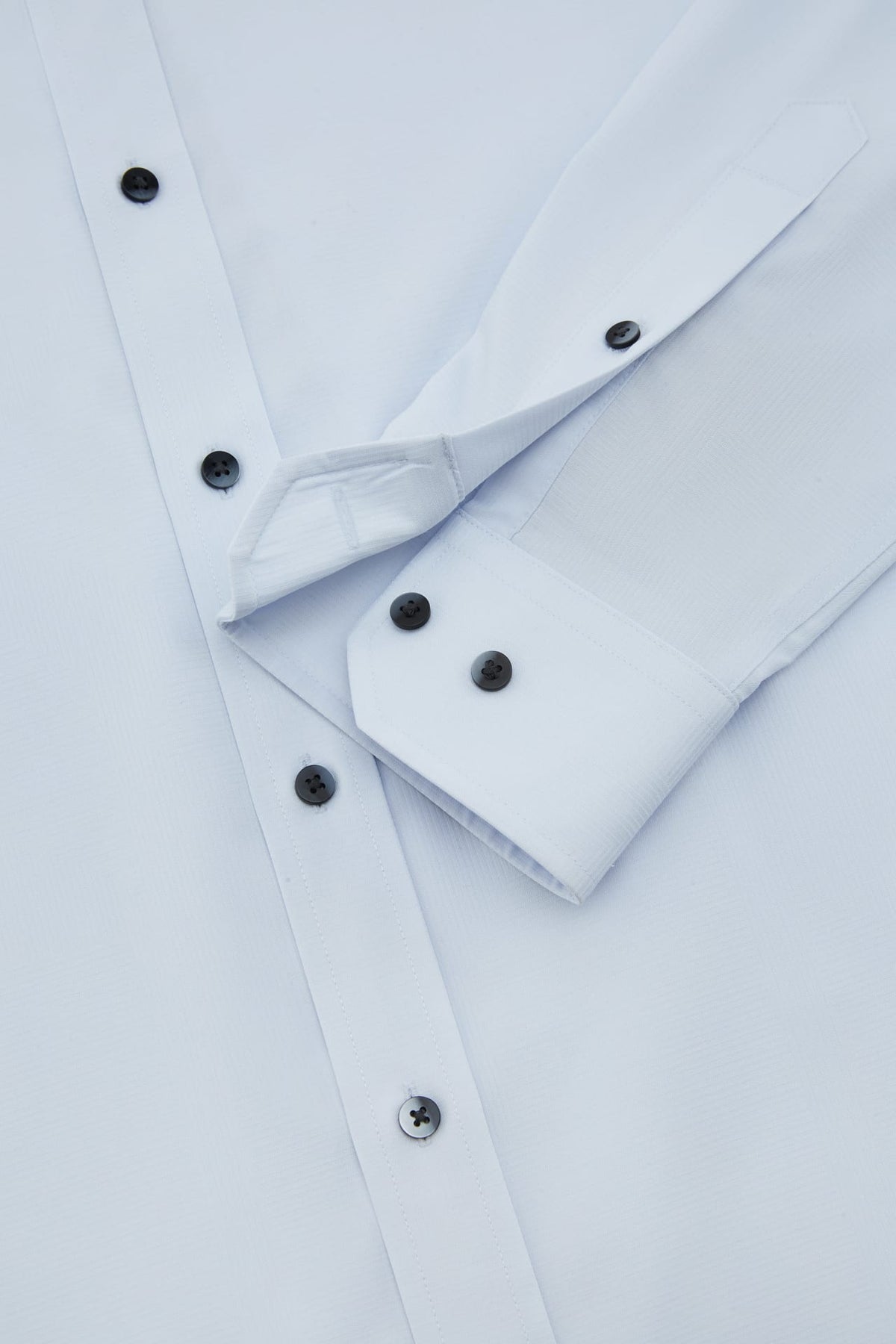 G2000 Shirts Non-Iron Cool Touch Stretch Textured Regular Fit Long Sleeve Shirt