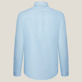 Non-Iron Cool Touch Stretch Stripe Regular Fit Long Sleeve Shirt