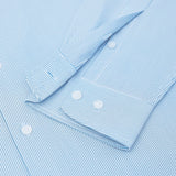 Non-Iron Cool Touch Stretch Stripe Regular Fit Long Sleeve Shirt