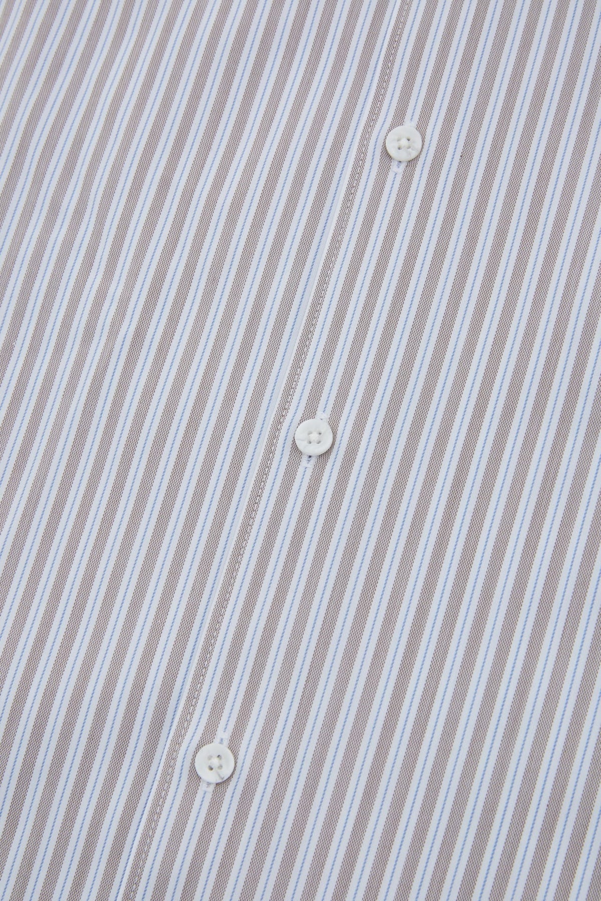 G2000 - Shirts - Non-Iron Cool Touch Stretch Stripe Smart Fit Long Sleeve Shirt
