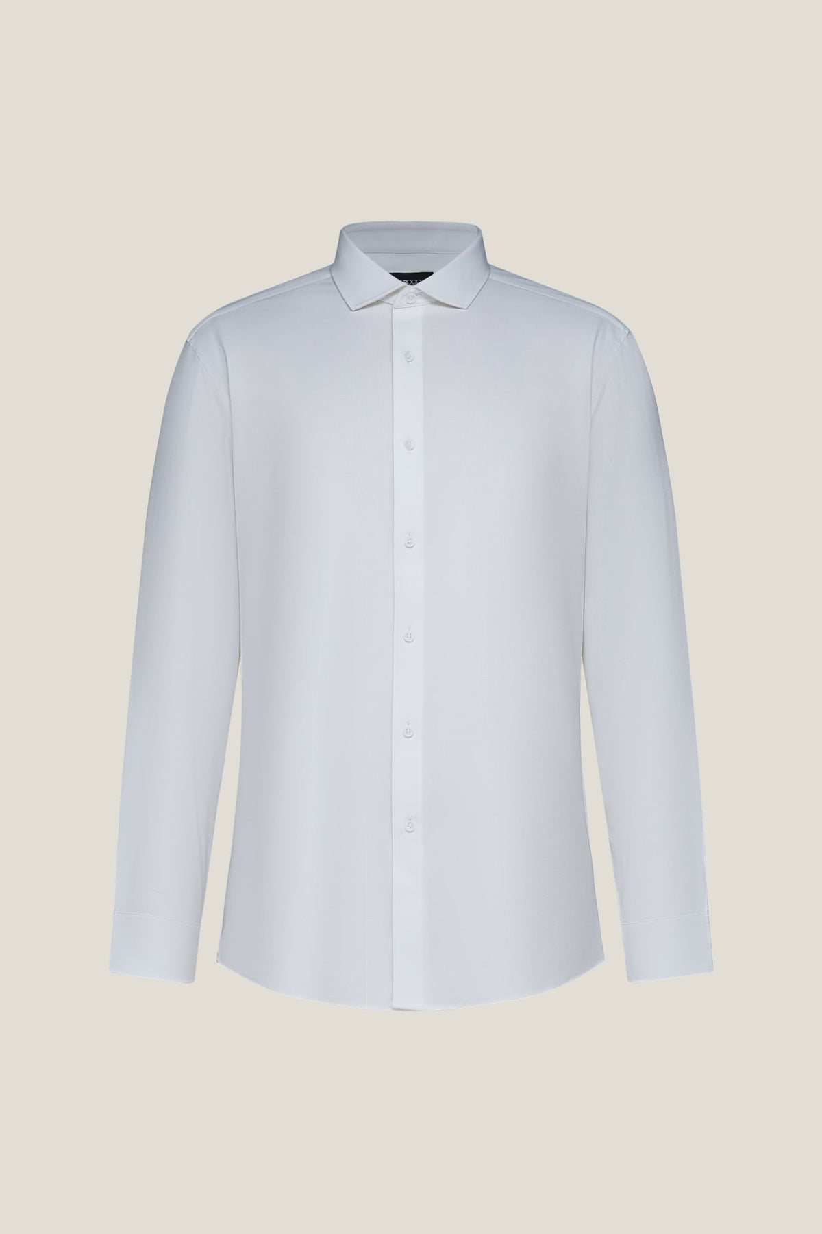 G2000 Shirts Non-Iron Dry Multi-Way Stretch Textured Check Smart Fit Long Sleeve Shirt Brilliant White Smart
