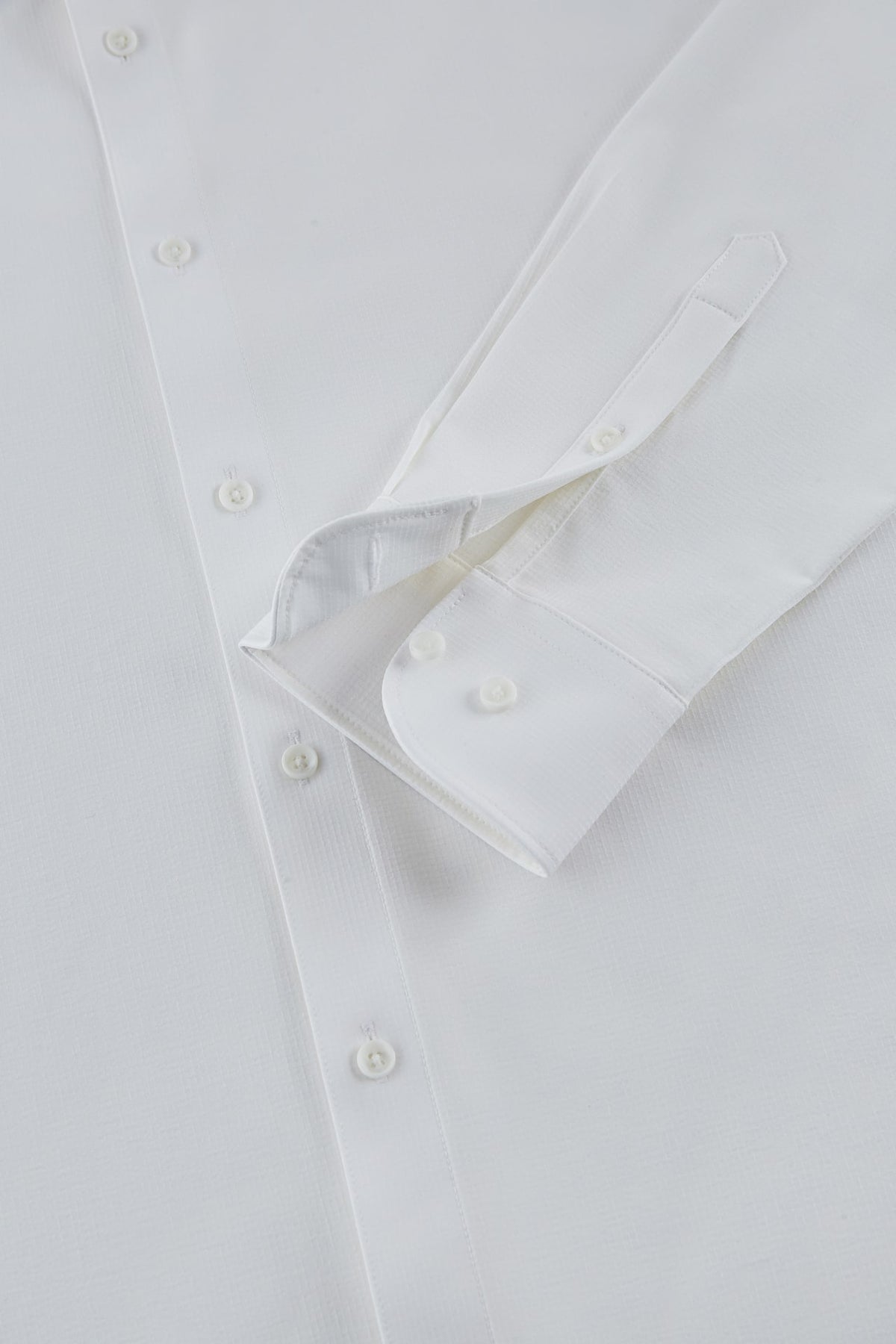 G2000 - Shirts - Non-Iron Dry Multi-Way Stretch Textured Check Smart Fit Long Sleeve Shirt