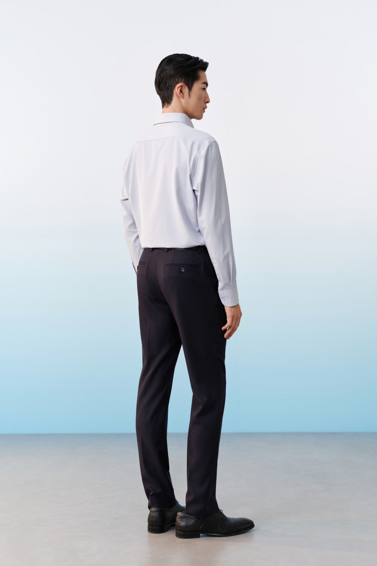 G2000 - Shirts - Non-Iron Dry Multi-Way Stretch 2 Tone Smart Fit Long Sleeve Shirt
