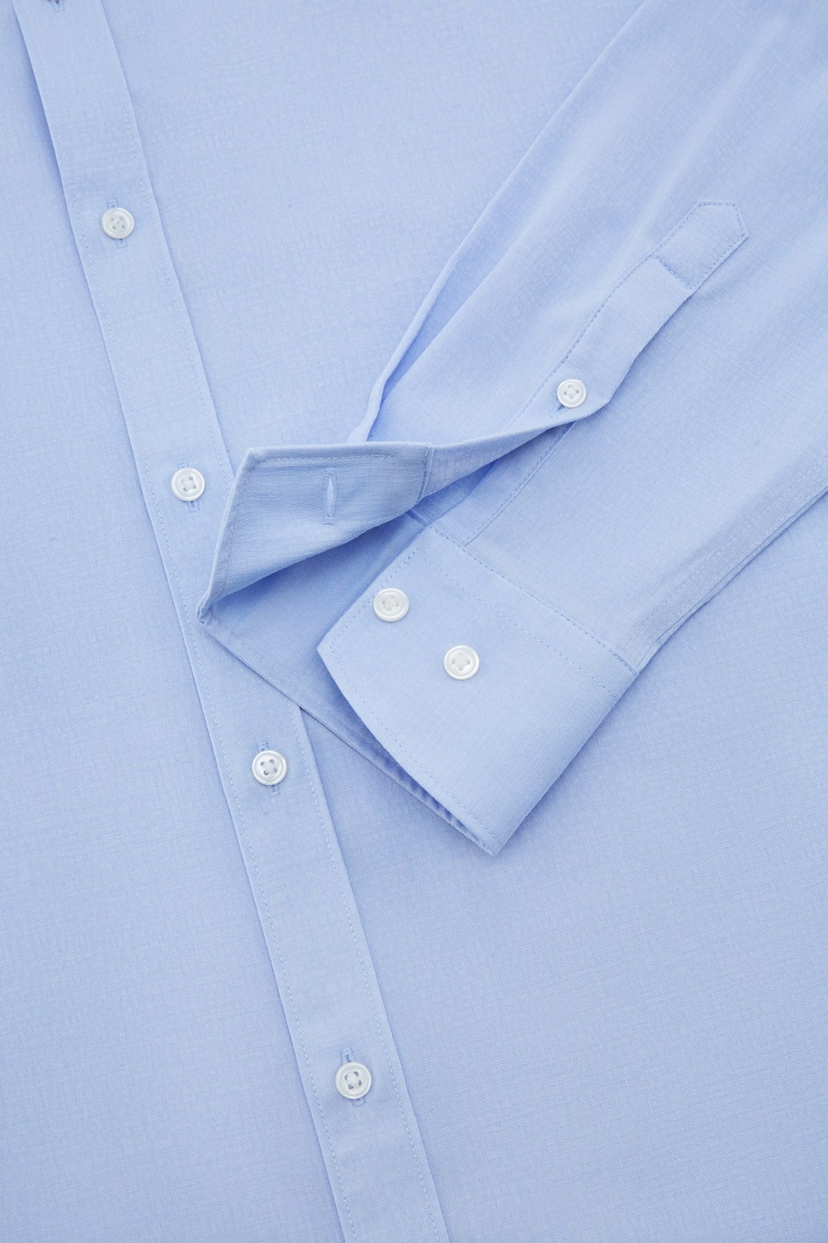 G2000 - Shirts - Non-Iron Three-Proof Finish Textured Smart Fit Long Sleeve Shirt