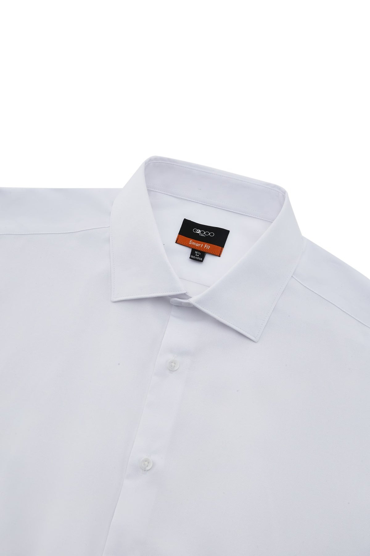 Non-Iron Three Proof Finish Twill Smart Fit Long Sleeve Shirt