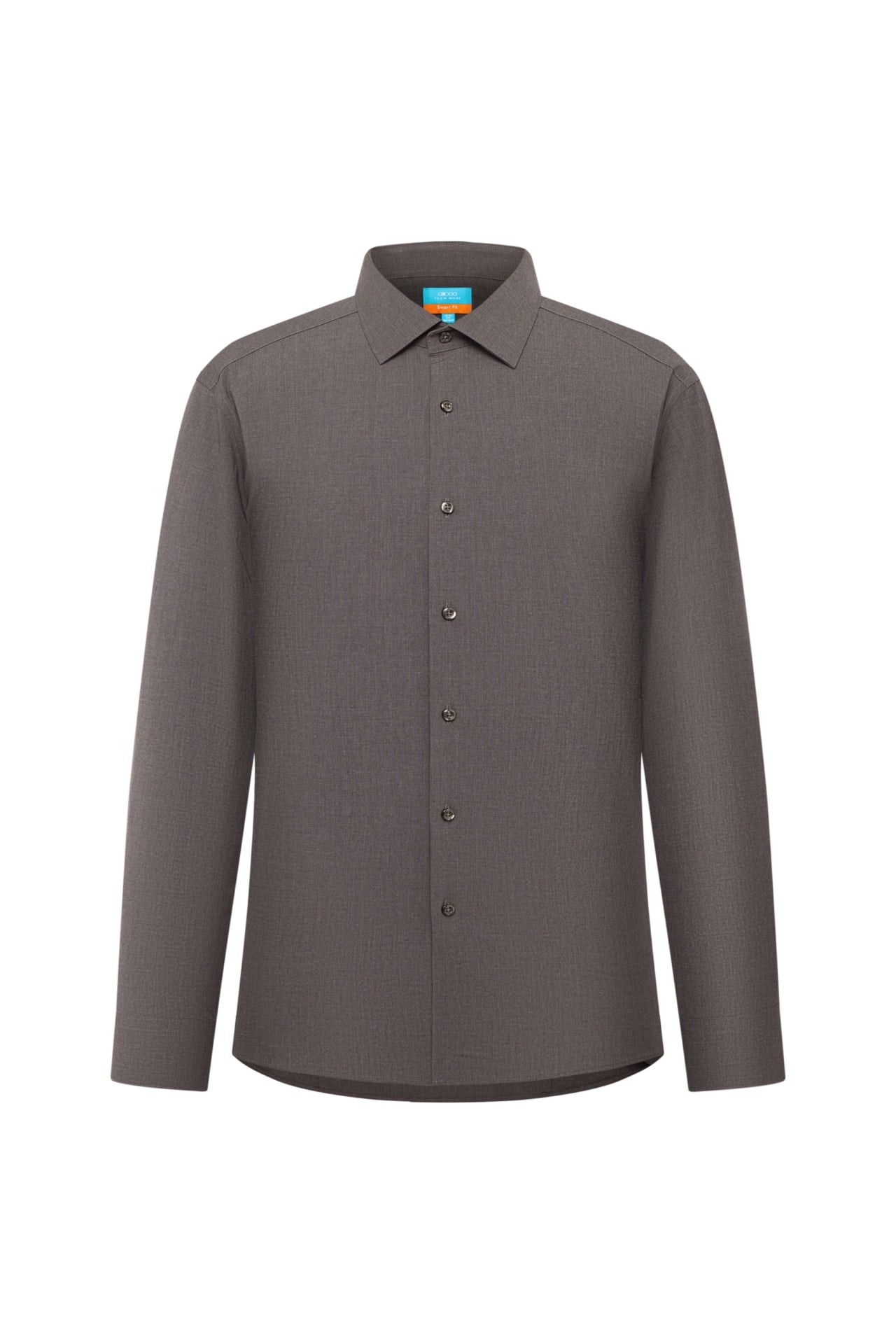 Non-Iron Three Proof Finish Twill Smart Fit Long Sleeve Shirt