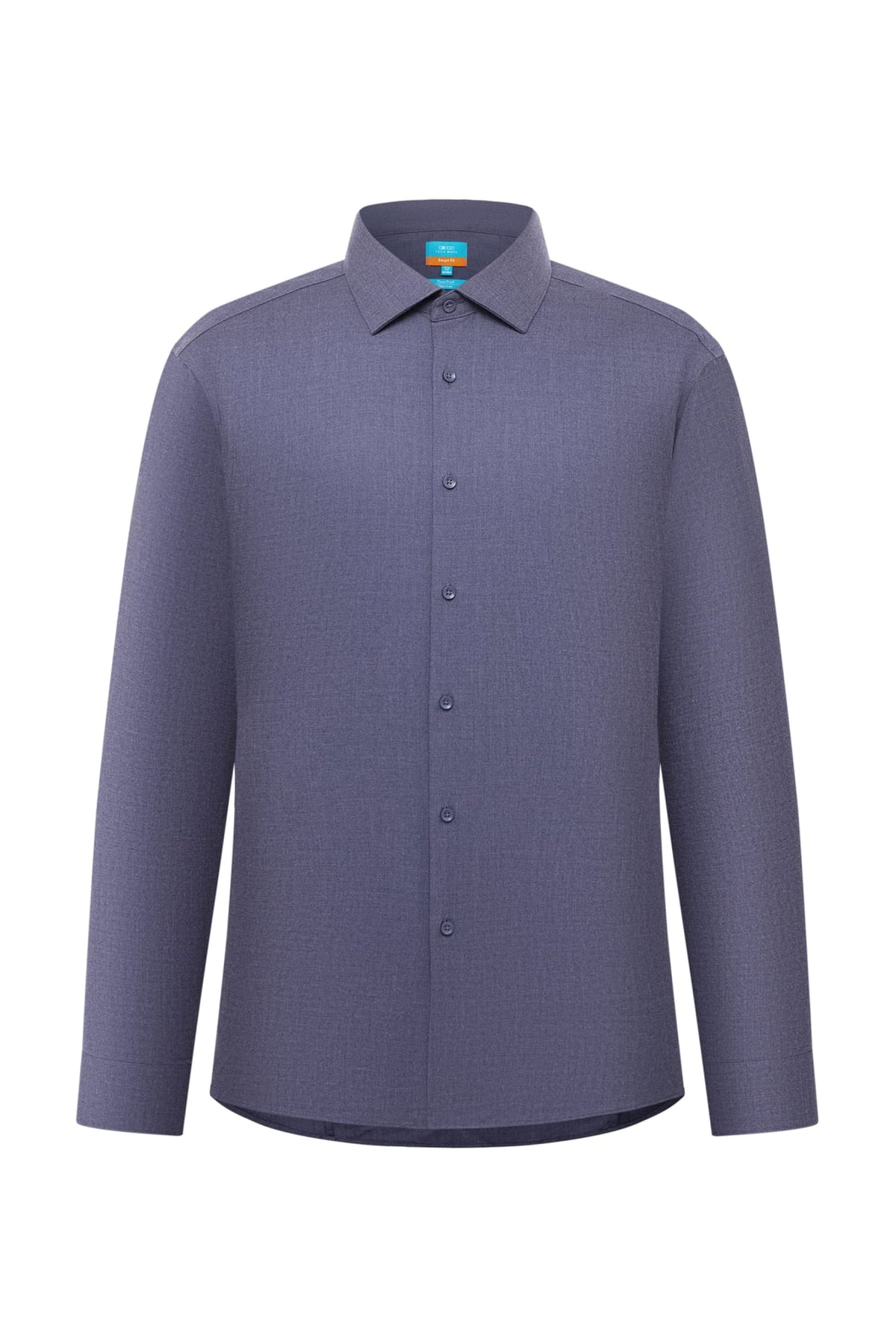 Non-Iron Three Proof Finish Twill Smart Fit Long Sleeve Shirt