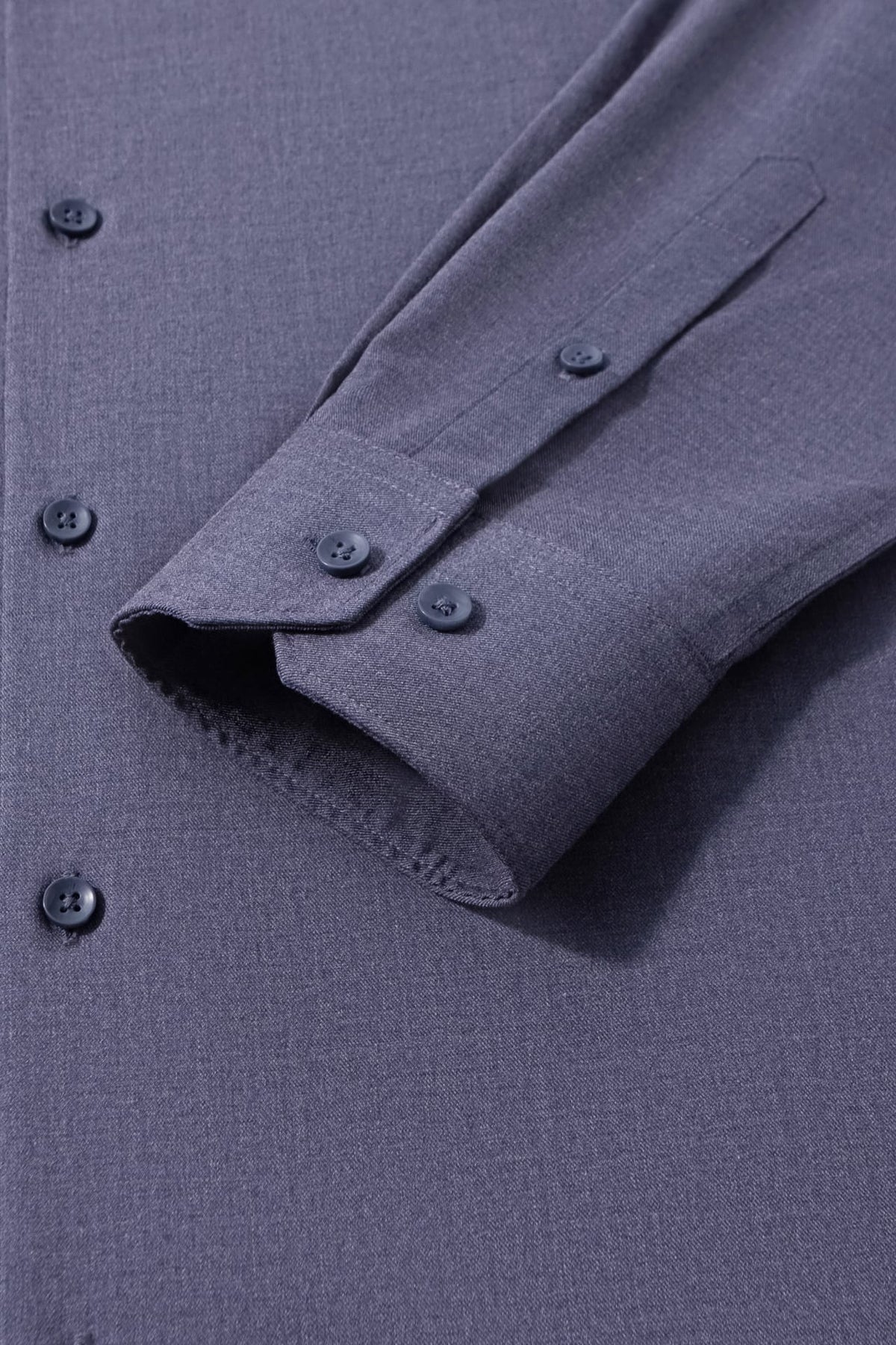 Non-Iron Three Proof Finish Twill Smart Fit Long Sleeve Shirt