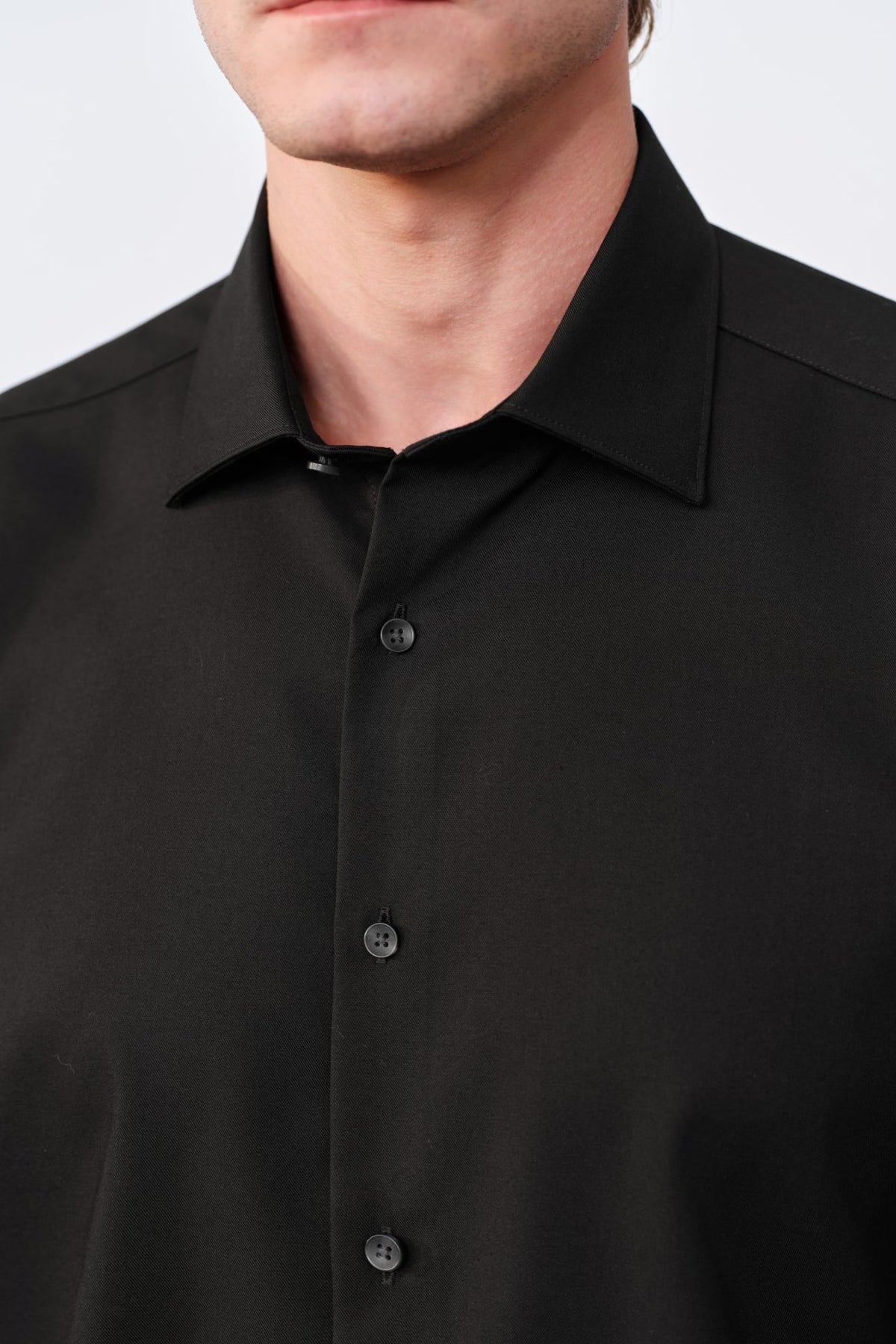 G2000 Shirts Non-Iron Three-Proof Finish Twill Slim Fit Long Sleeve Shirt