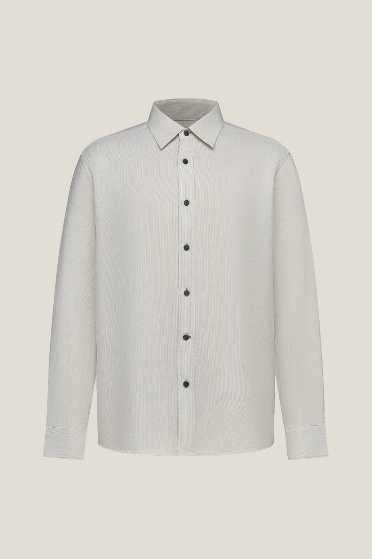 G2000 - Shirts - Lyocell Blend Stripe Comfort Fit Long Sleeve Casual Shirt