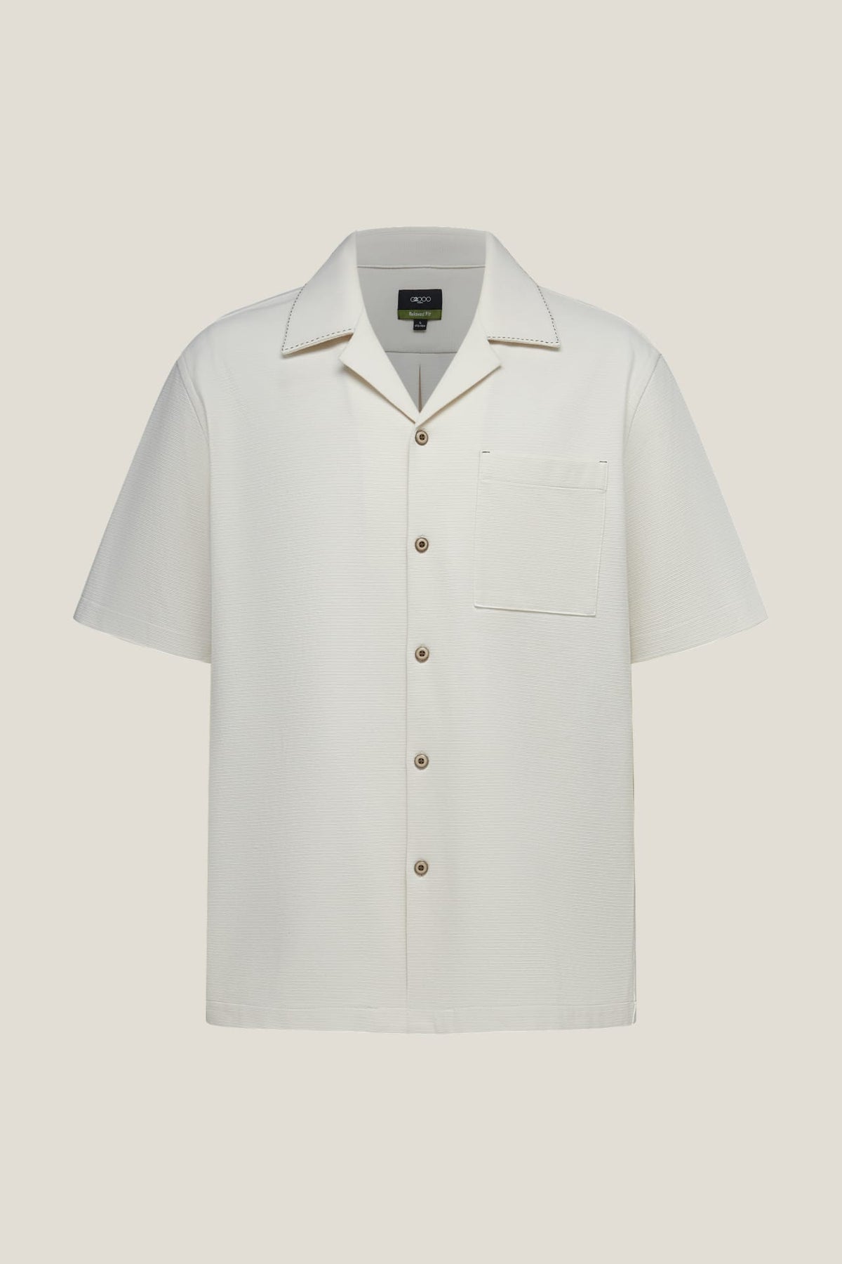 G2000 Shirts Cotton Blend Knit Ottoman Relax Fit Short Sleeve Casual Shirt