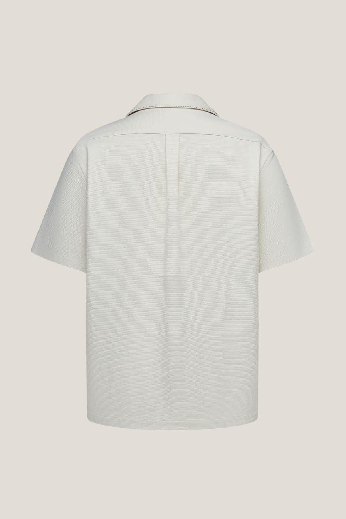 G2000 - Shirts - Cotton Blend Knit Ottoman Relax Fit Short Sleeve Casual Shirt