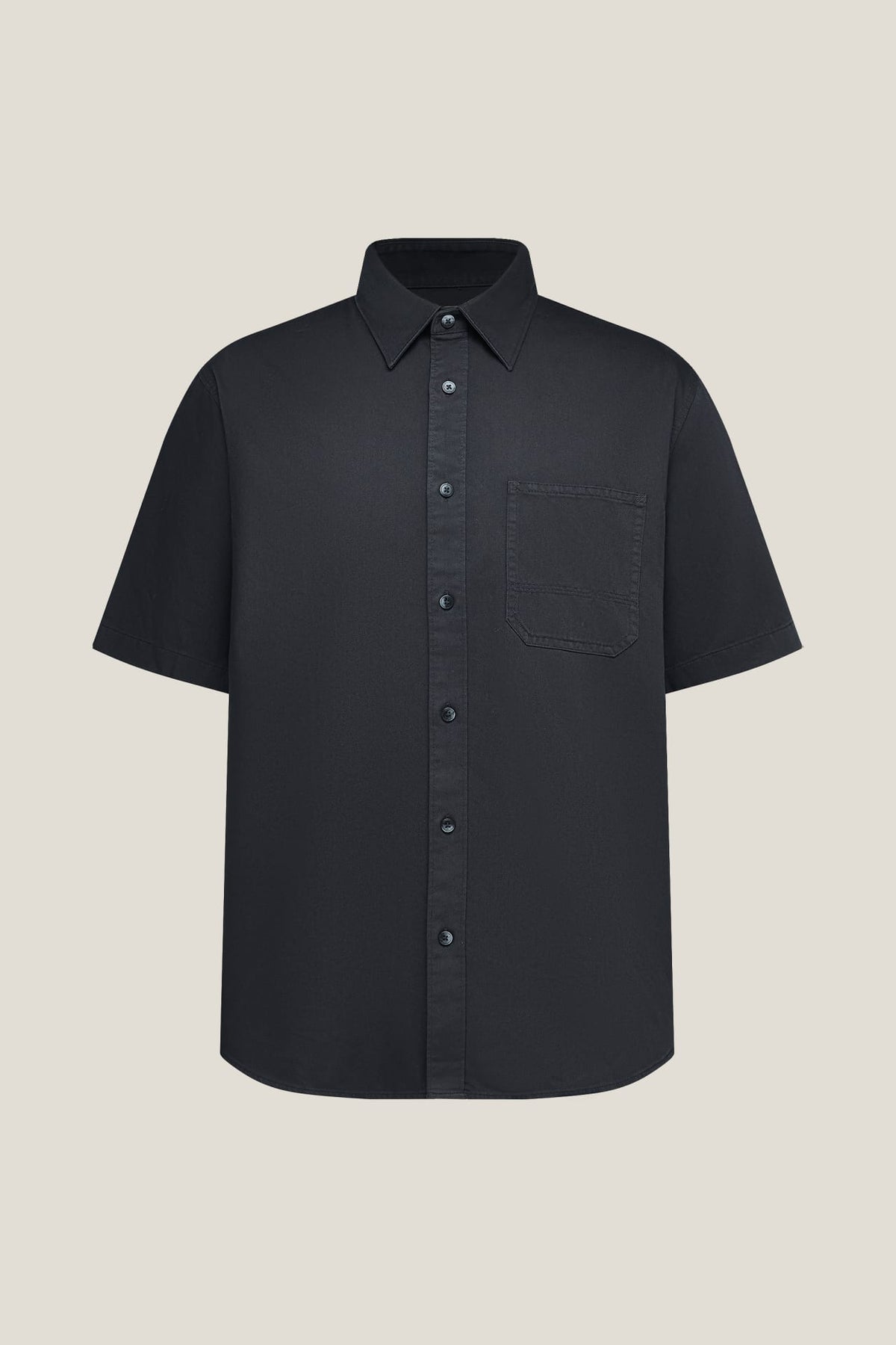 G2000 - Shirts - Pure Cotton Garment Dye Relax Fit Short Sleeve Casual Shirt