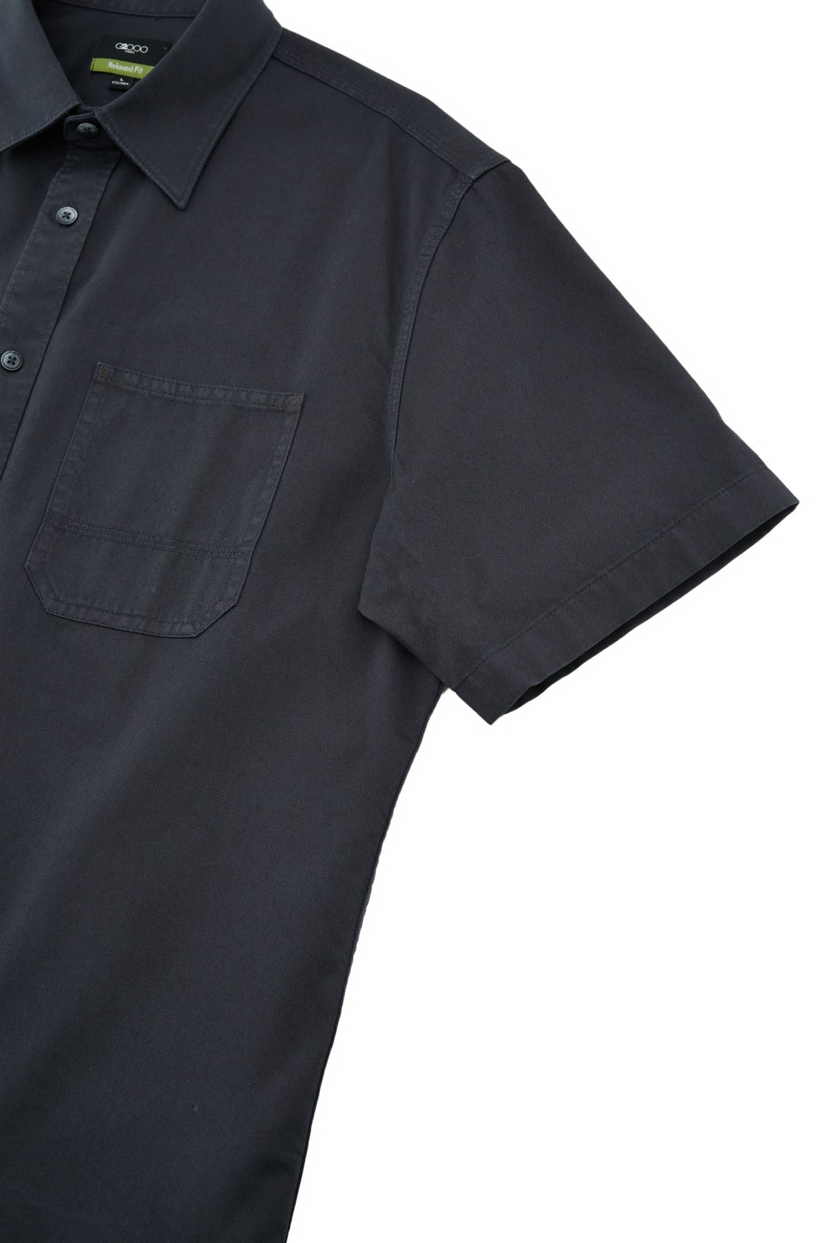 G2000 - Shirts - Pure Cotton Garment Dye Relax Fit Short Sleeve Casual Shirt