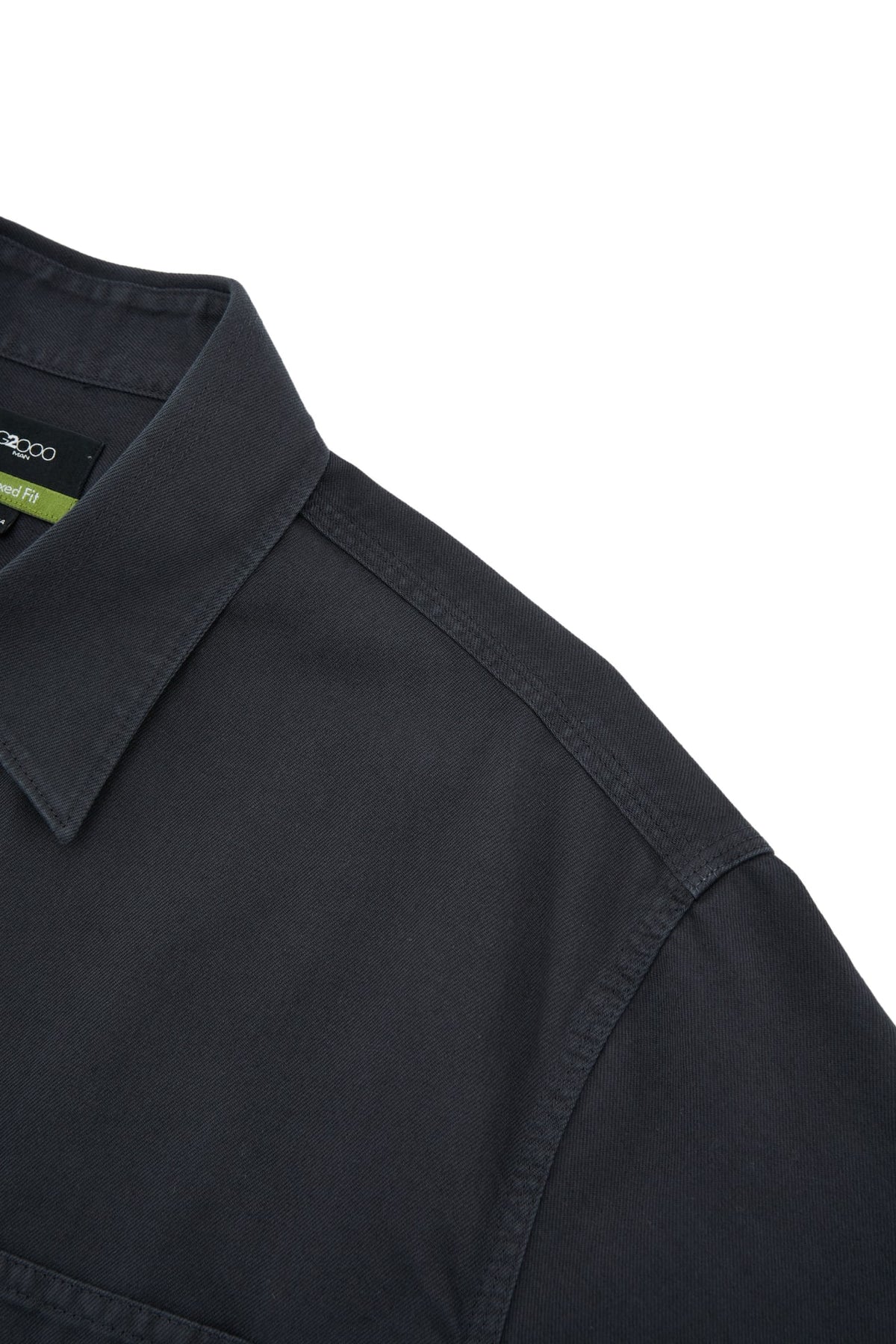 G2000 - Shirts - Pure Cotton Garment Dye Relax Fit Short Sleeve Casual Shirt