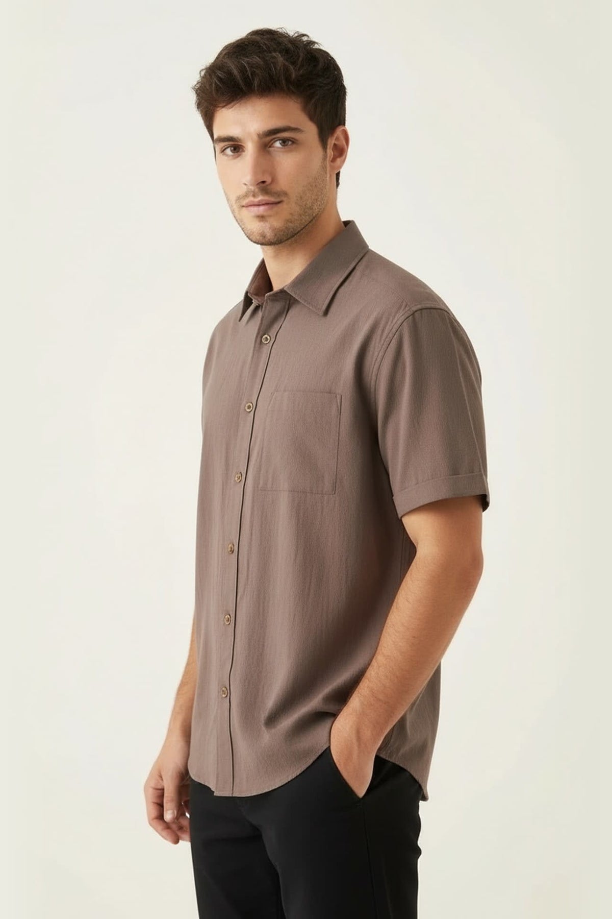 G2000 Shirts Cotton Stretch Seersucker Comfort Fit Short Sleeve Casual Shirt
