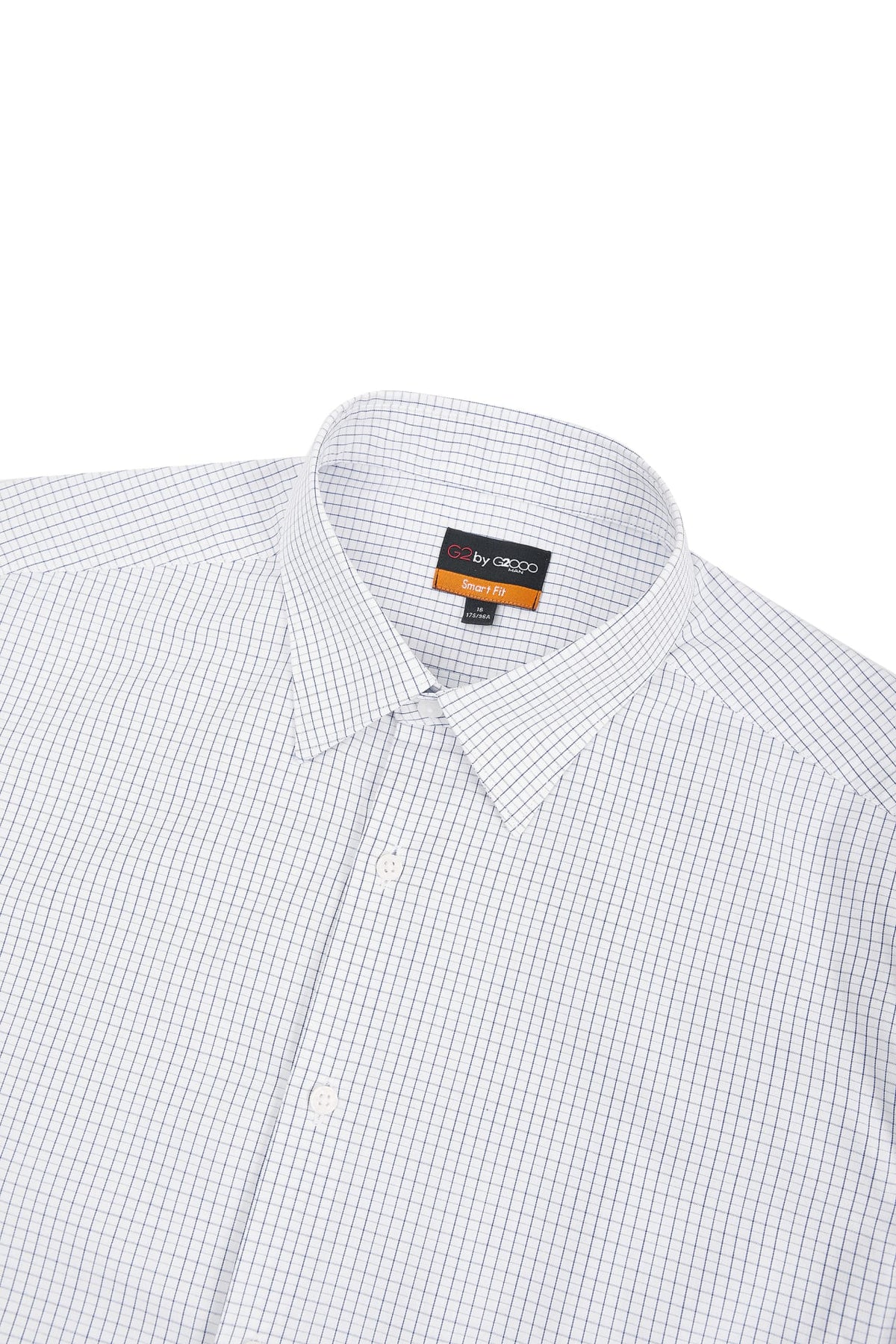 G2000 - Shirts - Non-Iron Easy Care Check Smart Fit Short Sleeve Shirt