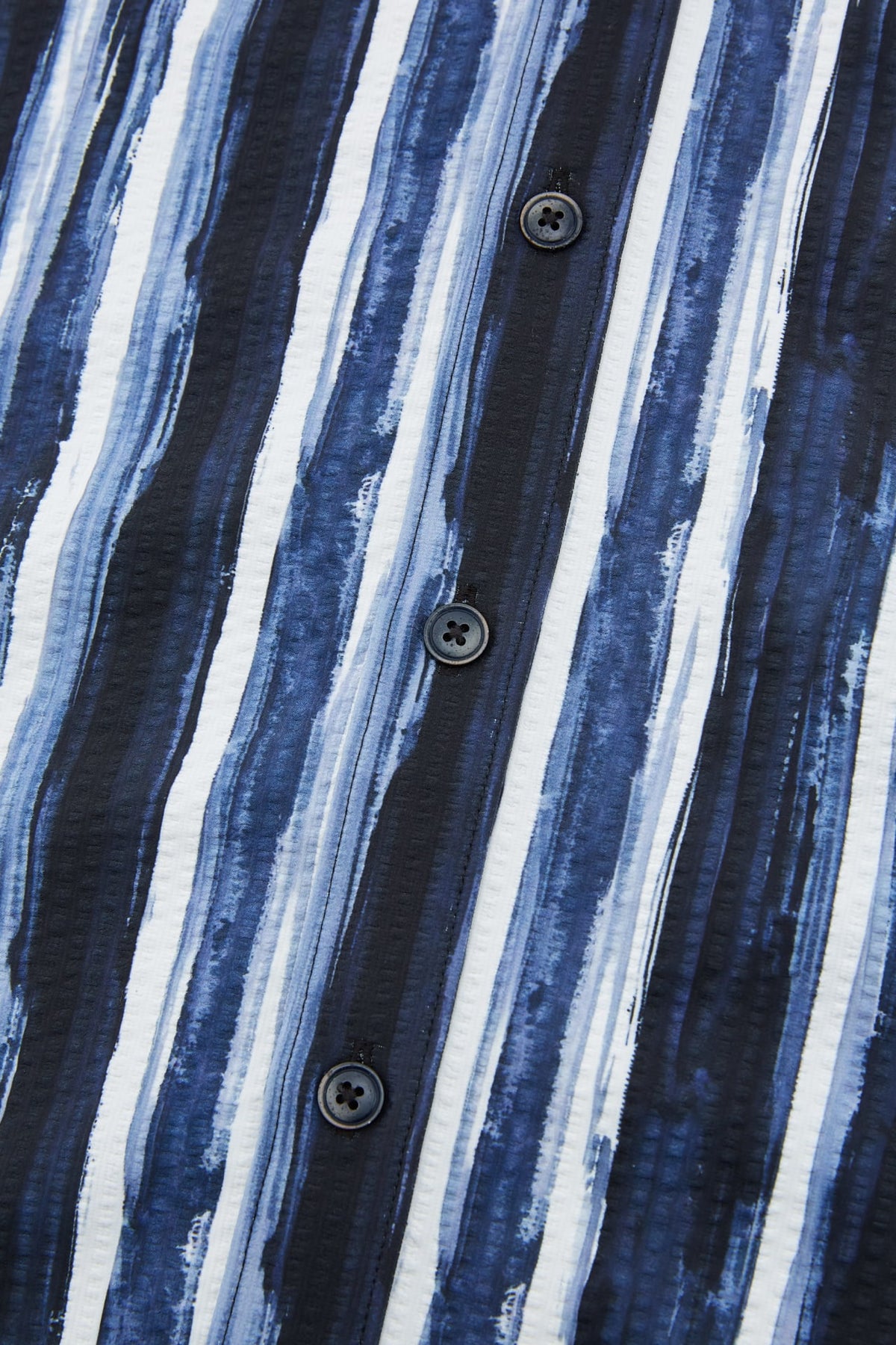G2000 - Shirts - Seersucker Stripe Print Comfort Fit Short Sleeve Casual Shirt